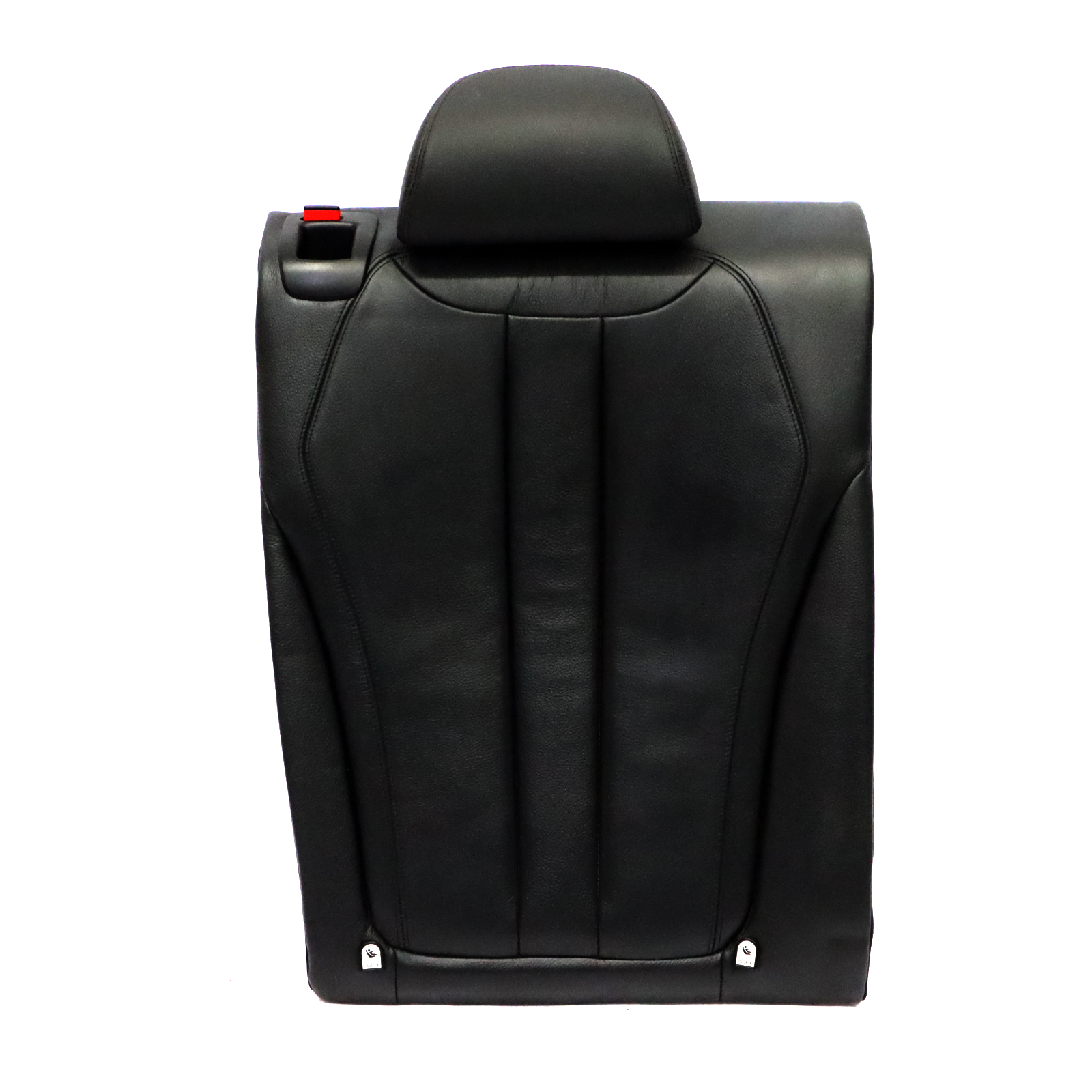 BMW X5 F15 Seat Backrest Rear right O/S Back Cover Leather Dakota Black 7353382