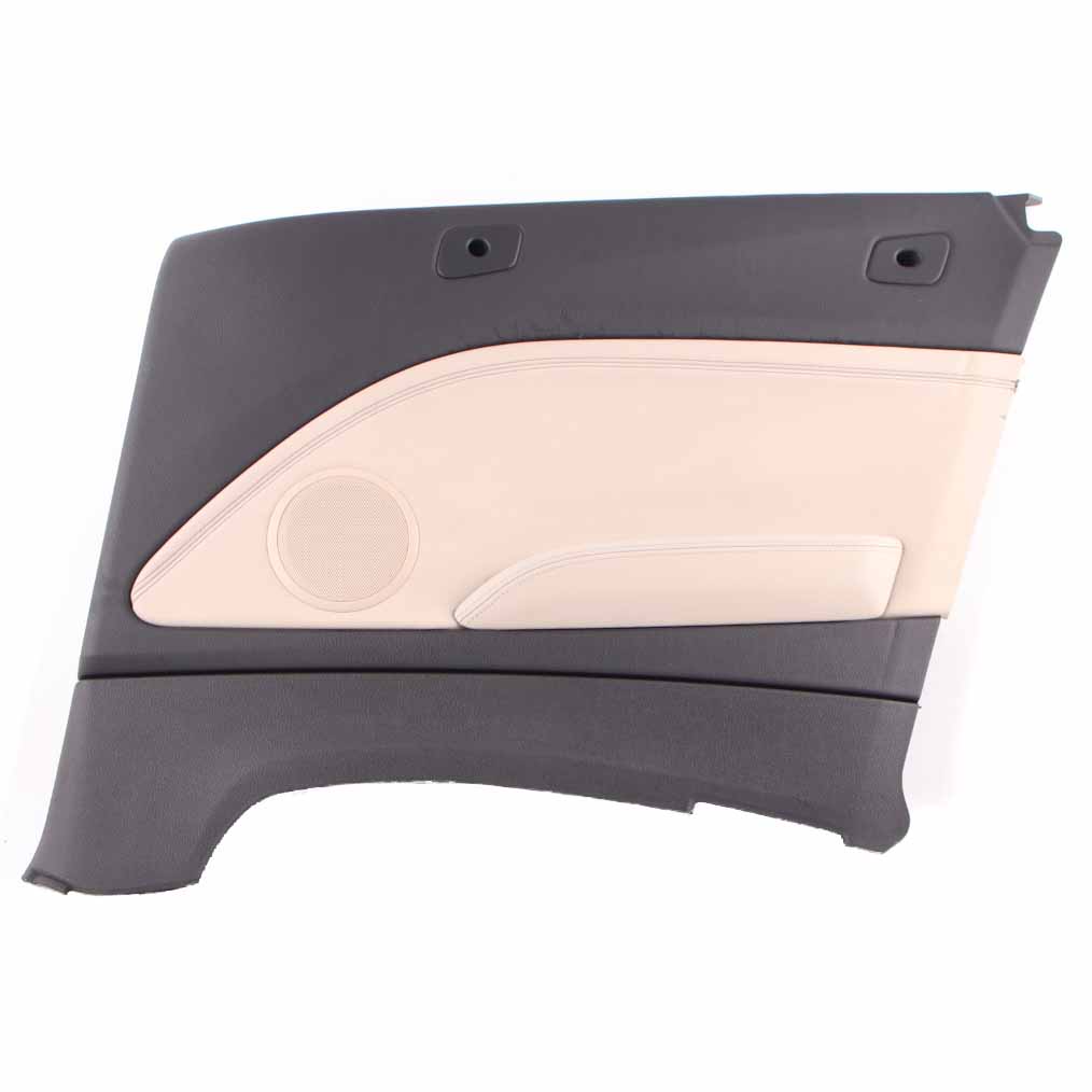 BMW F23 Convertible Door Card Rear Quarter Right O/S Panel Cover Leather Oyster