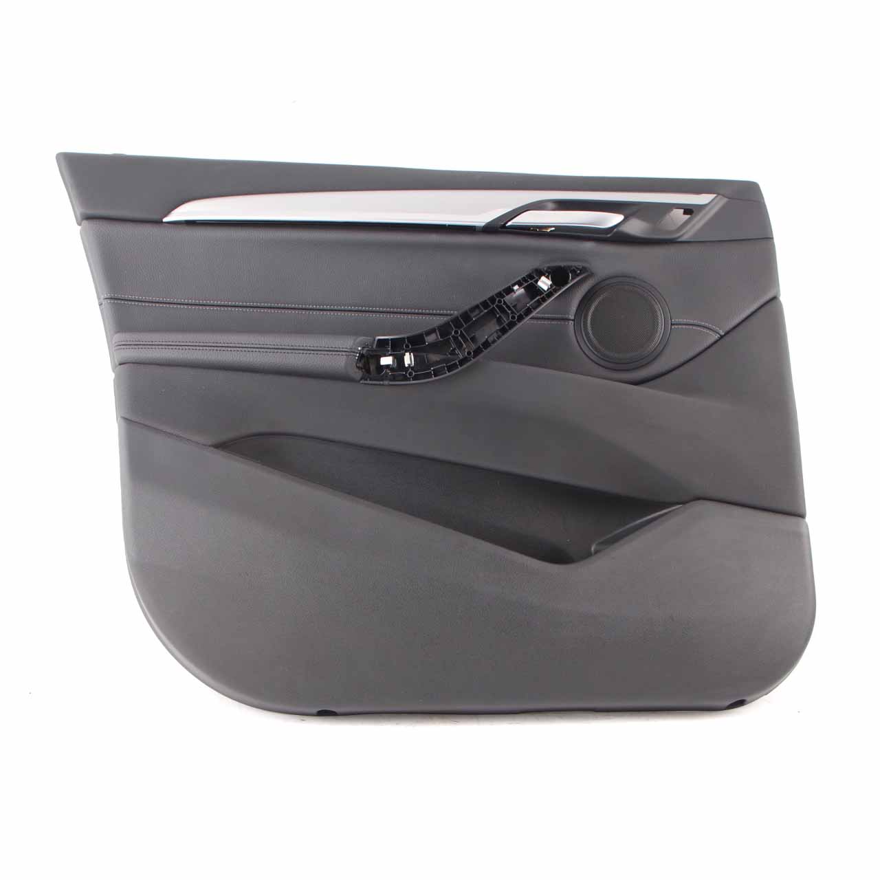 Door Card Panel BMW X1 F48 Front Left N/S Panelling Trim Cover Black Leather