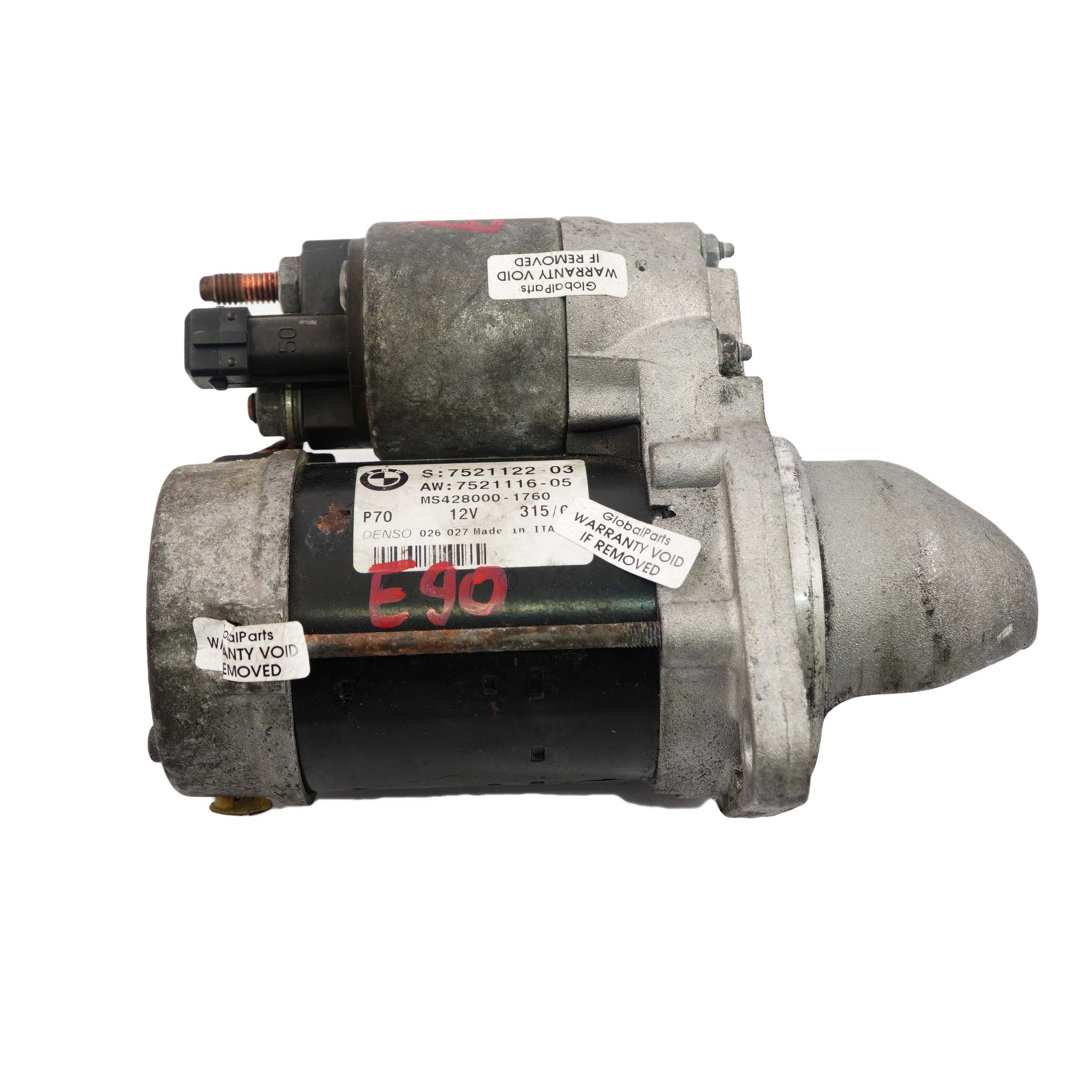 BMW E60 E65 E70 E87 E90 F10 F20 F30 N52 N53 Petrol Engine Starter Motor 7521122