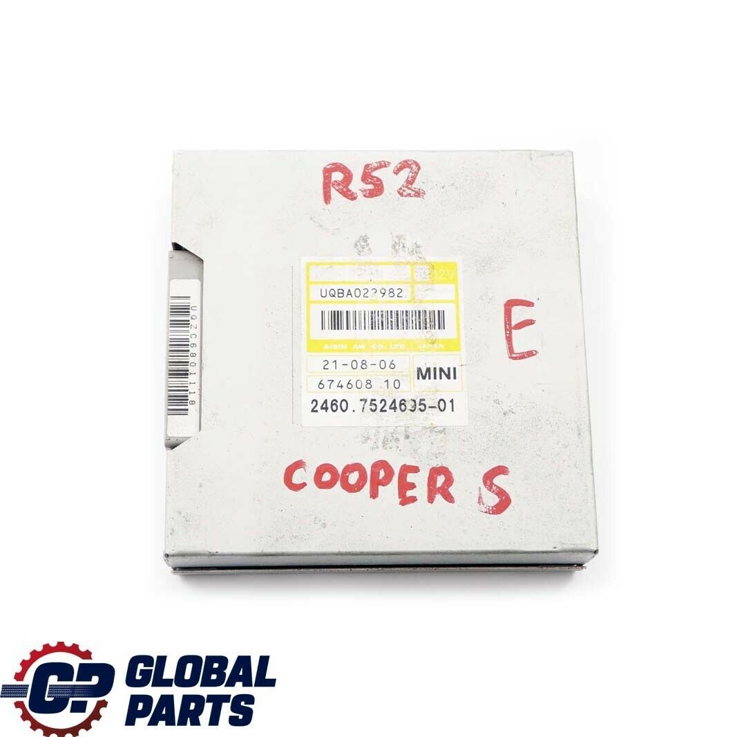 Mini Cooper S R52 R53 Caja De cambios Basica Unidad De Control EGS 7524695