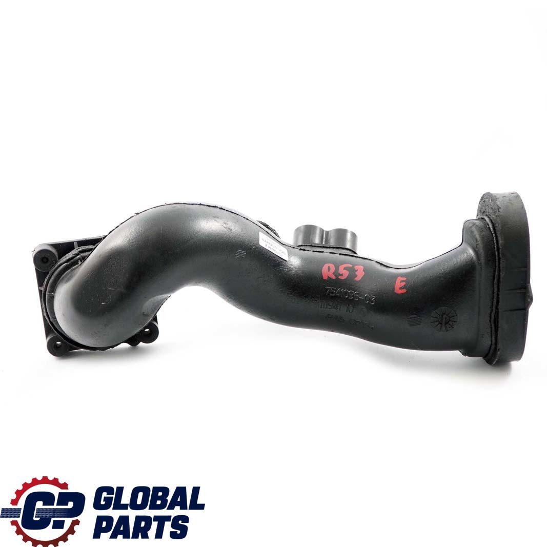 Mini Cooper S R52 R53 W11 Charge Air Intake Duct Vacuum Hose Pipe 7541096