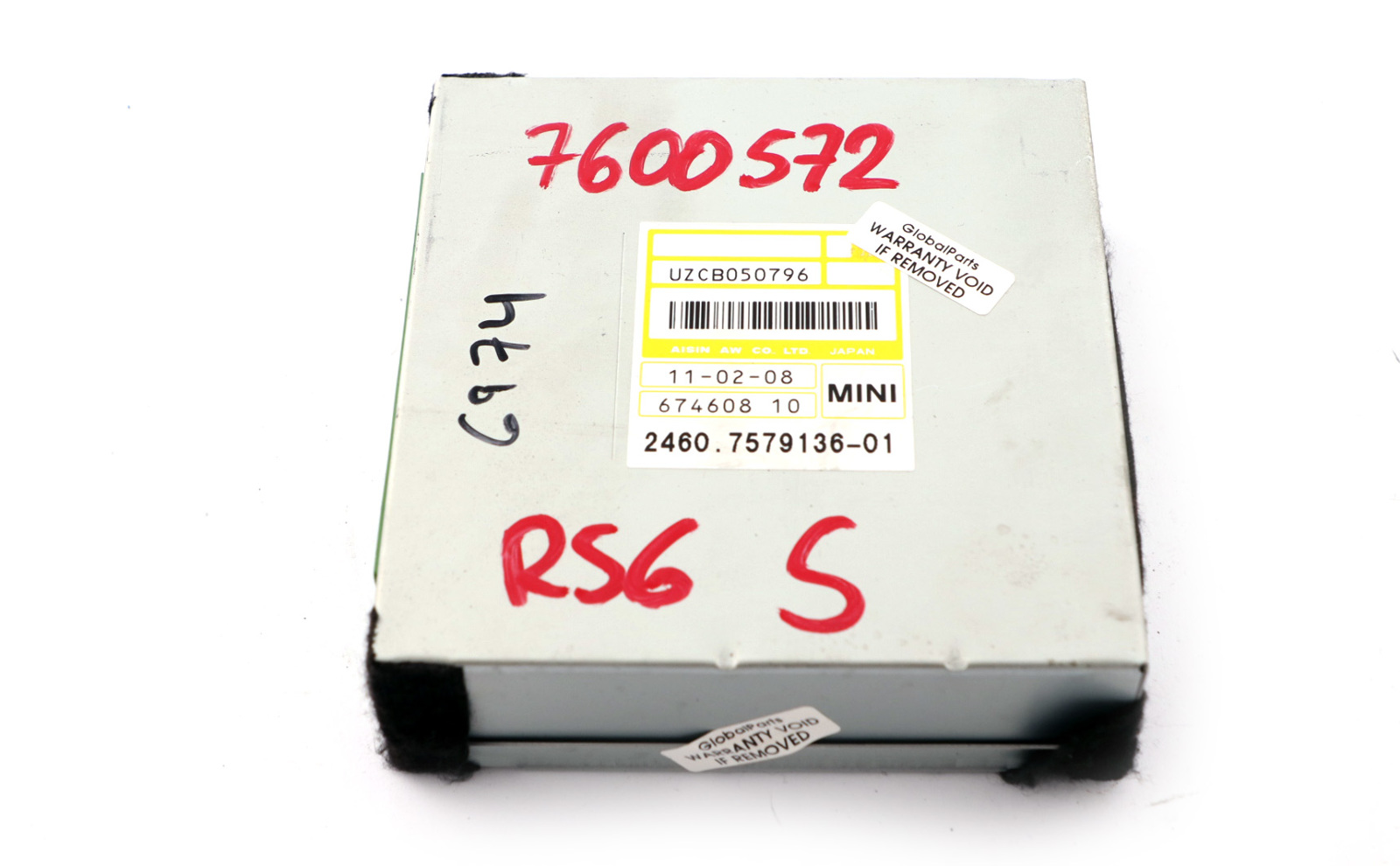 BMW Mini Cooper S R56 Automatikgetriebe ECU Steuergerät EGS Modul 7579136