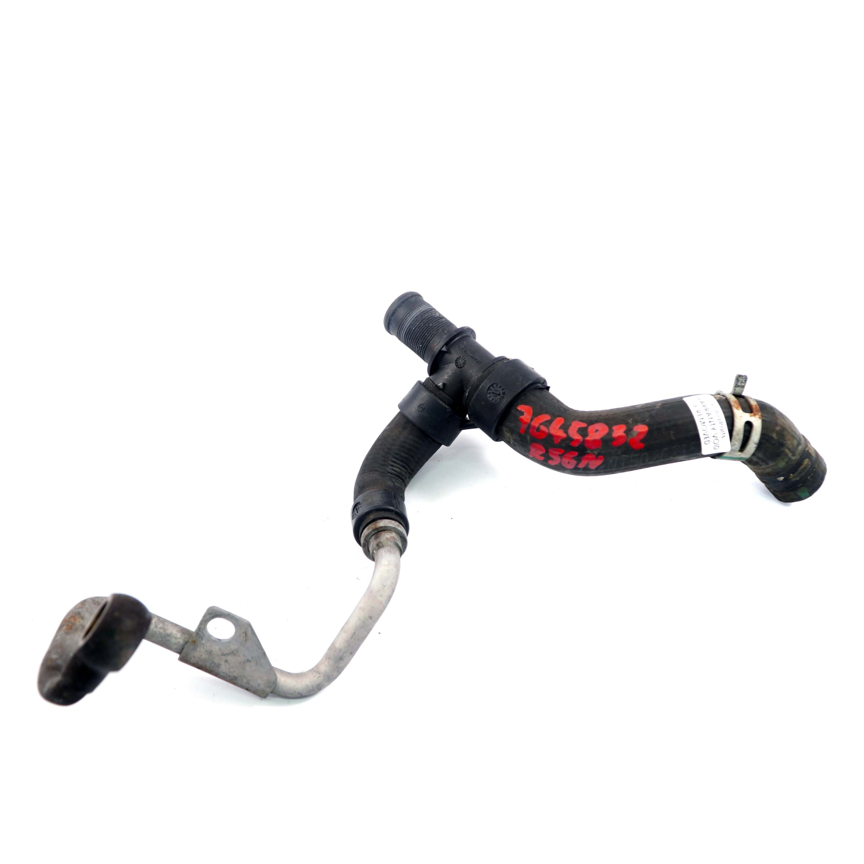 Mini Cooper S R55 R56 LCI R60 N18 Turbocharger Cooling Pipe Return Line Hose