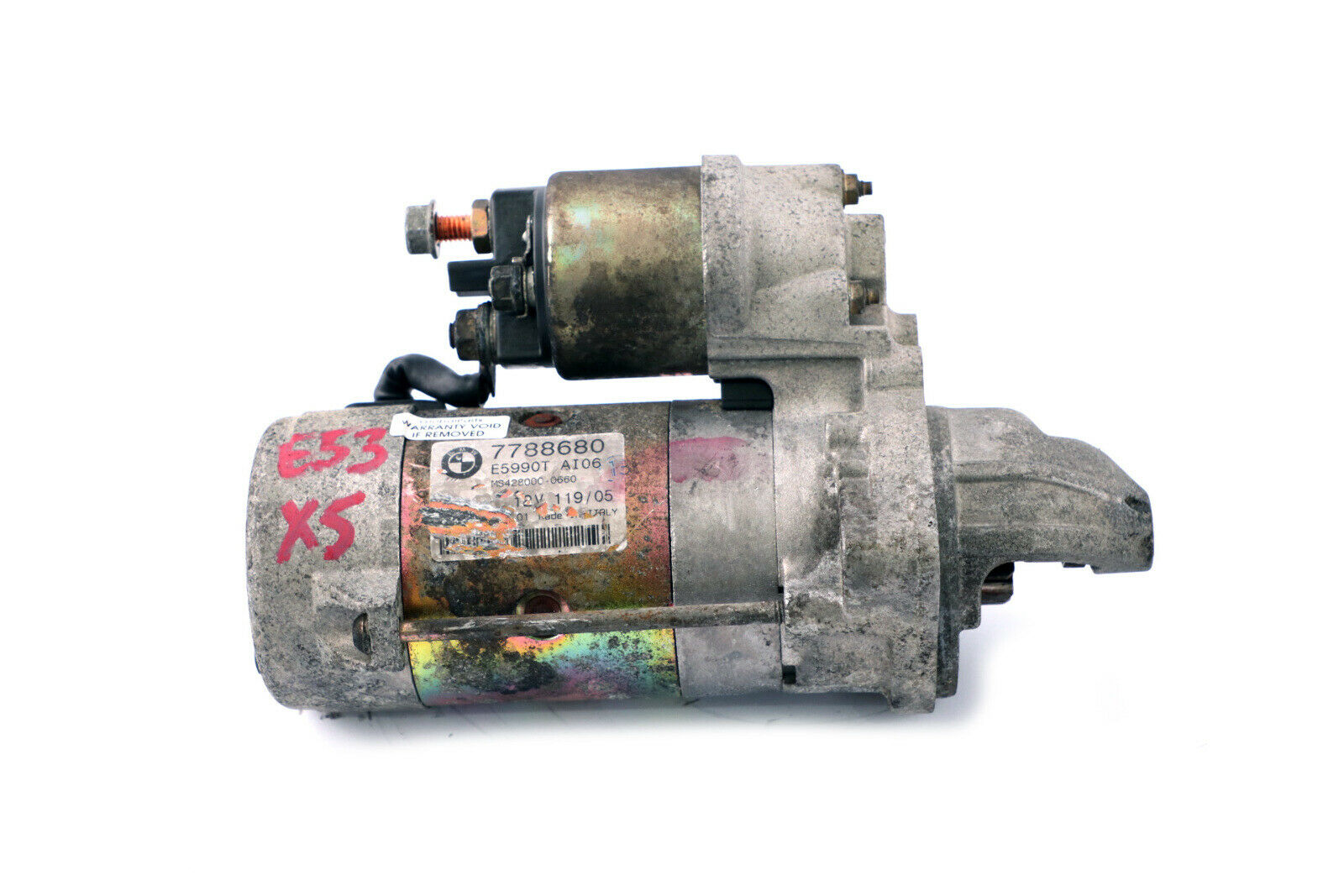 BMW X3 X5 E46 E60 E61 E65 E83 E53 M57N Starter Motor 7788680