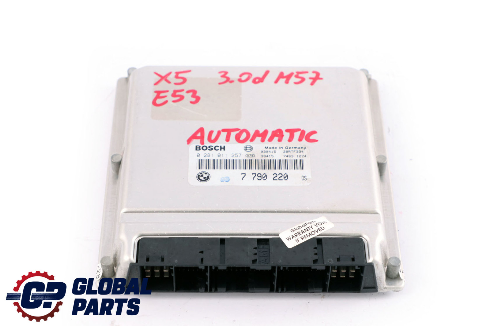 BMW E39 525d 530d E53 3.0d M57 ECU Steuergerät 7790220 DDE Automatik