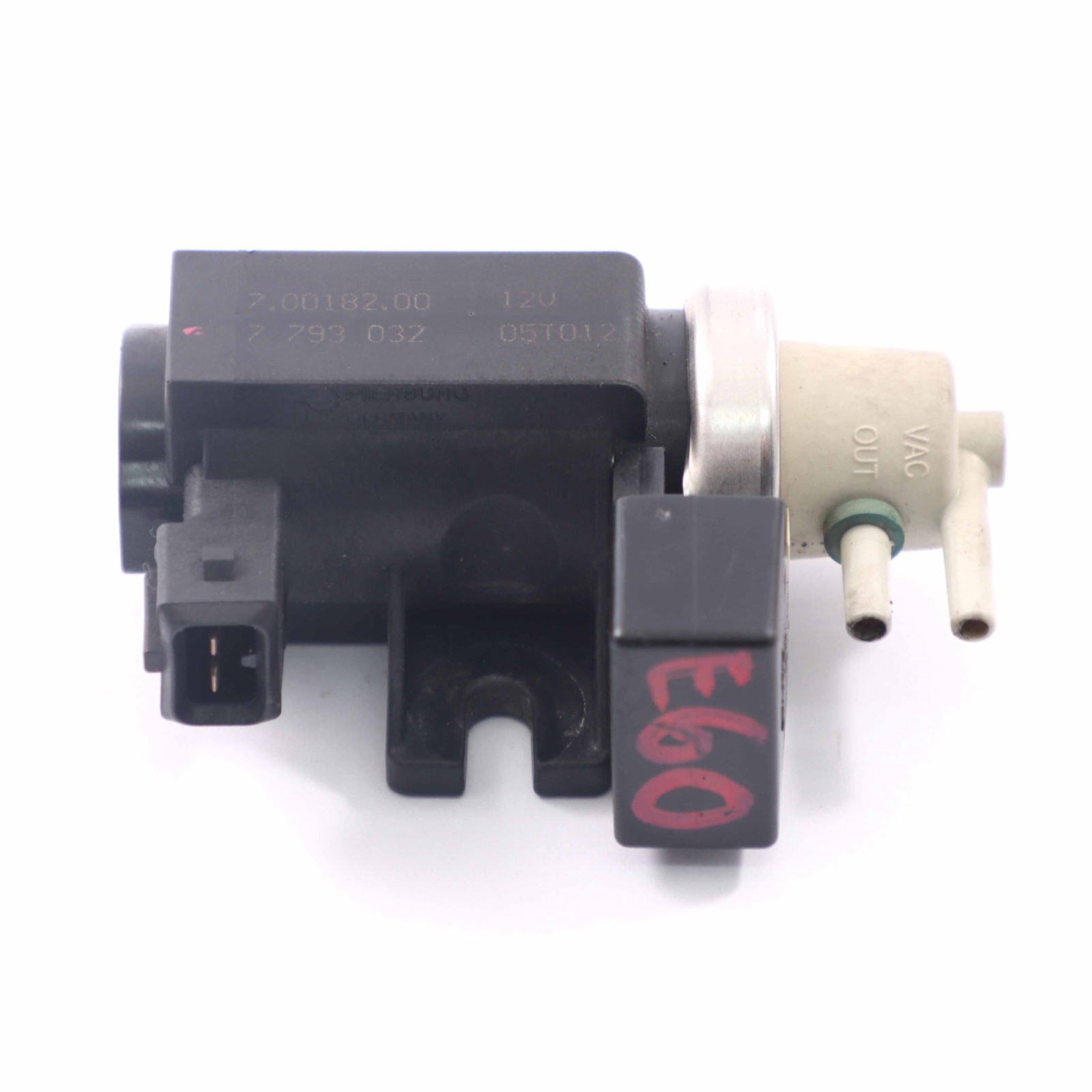 BMW E60 E61 535d M57N 306D4 Turbo Unterdruckwandler Solenoid 7793032