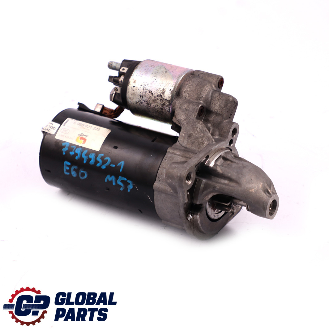 BMW 5 Series E60 M57 2 Engine Starter Motor 7794952 0986021230