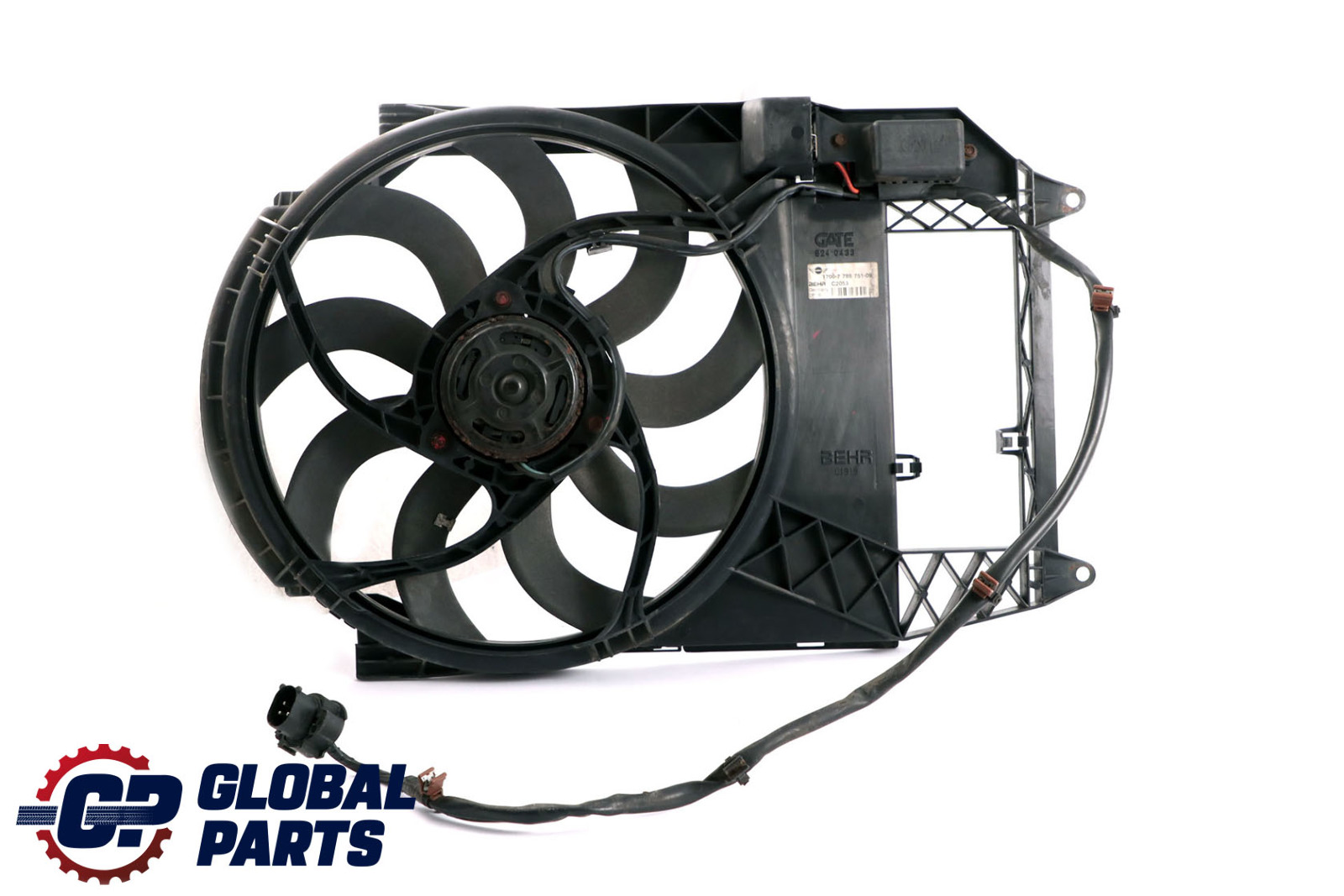 Mini One D R50 W17 Diesel Wasser Radiator Lüftergehäuse Mit Lüfter 7796479