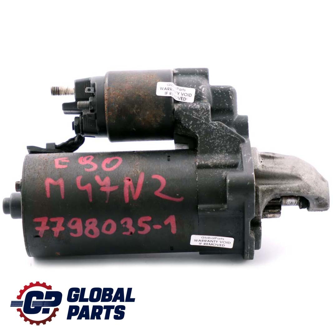 BMW 1 3 5 Series E60 E61 E87 E90 E91 Starter Motor 7798035 12417798035