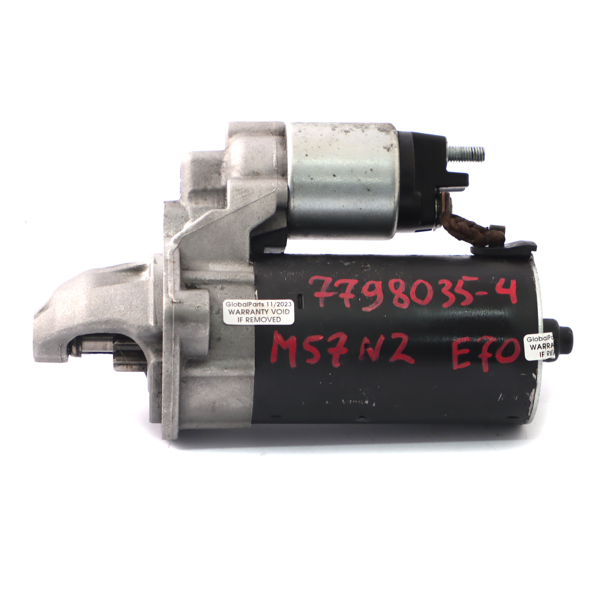 BMW E70 E60 E61 E87 E90 E91 M47N2 M57N2 Starter Motor 7798035