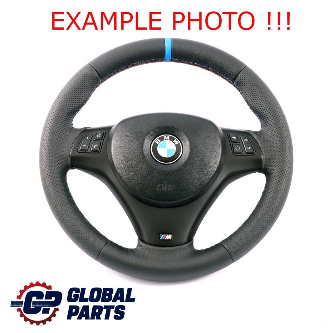 BMW  E81 E82 E87 E90 E91 E92 E93 NEW Leather M-Sport Thick Steering Wheel