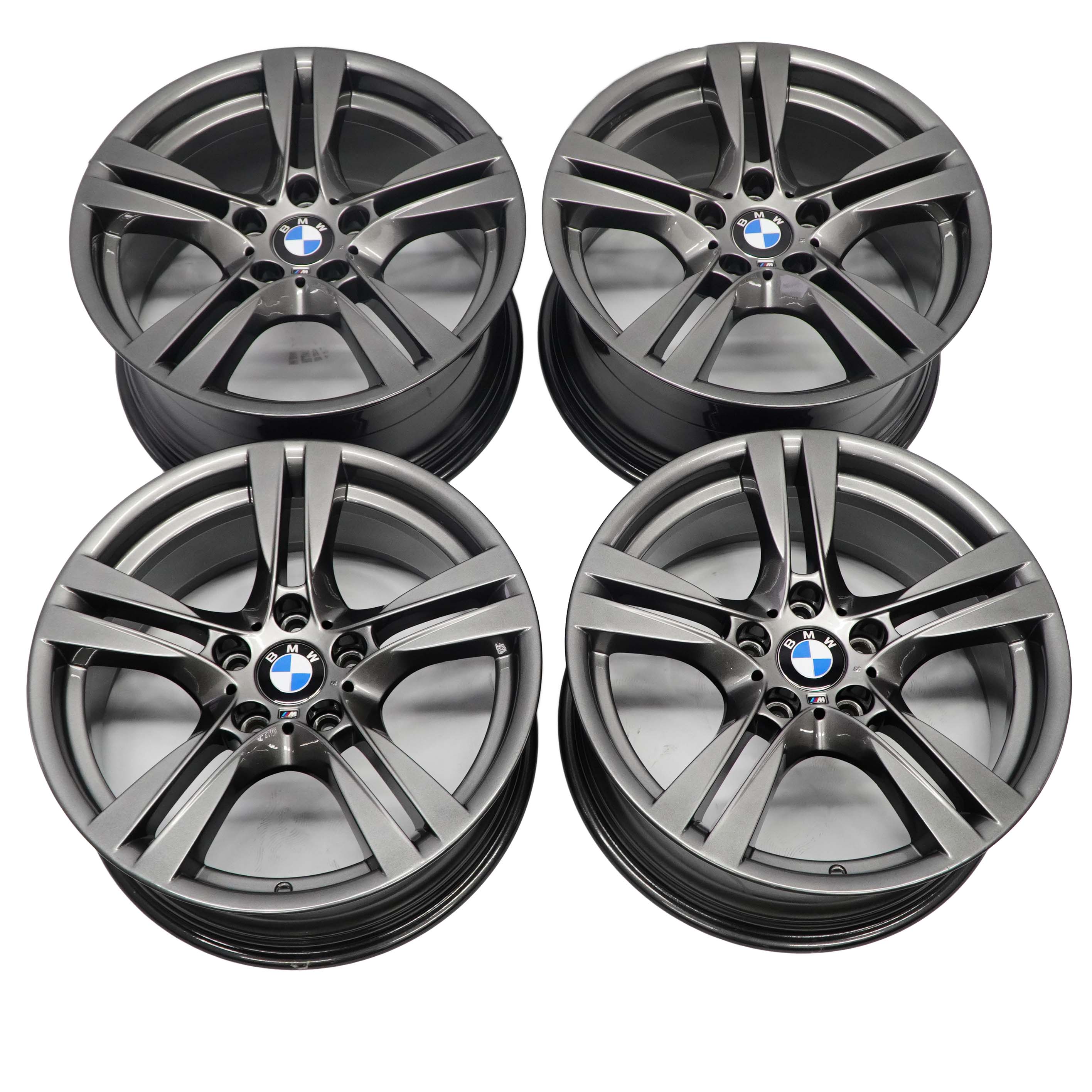 BMW X1 er E84 Komplettes 4x Rad Alufelgen Alu Felgen 18" M Doppelspeiche 355