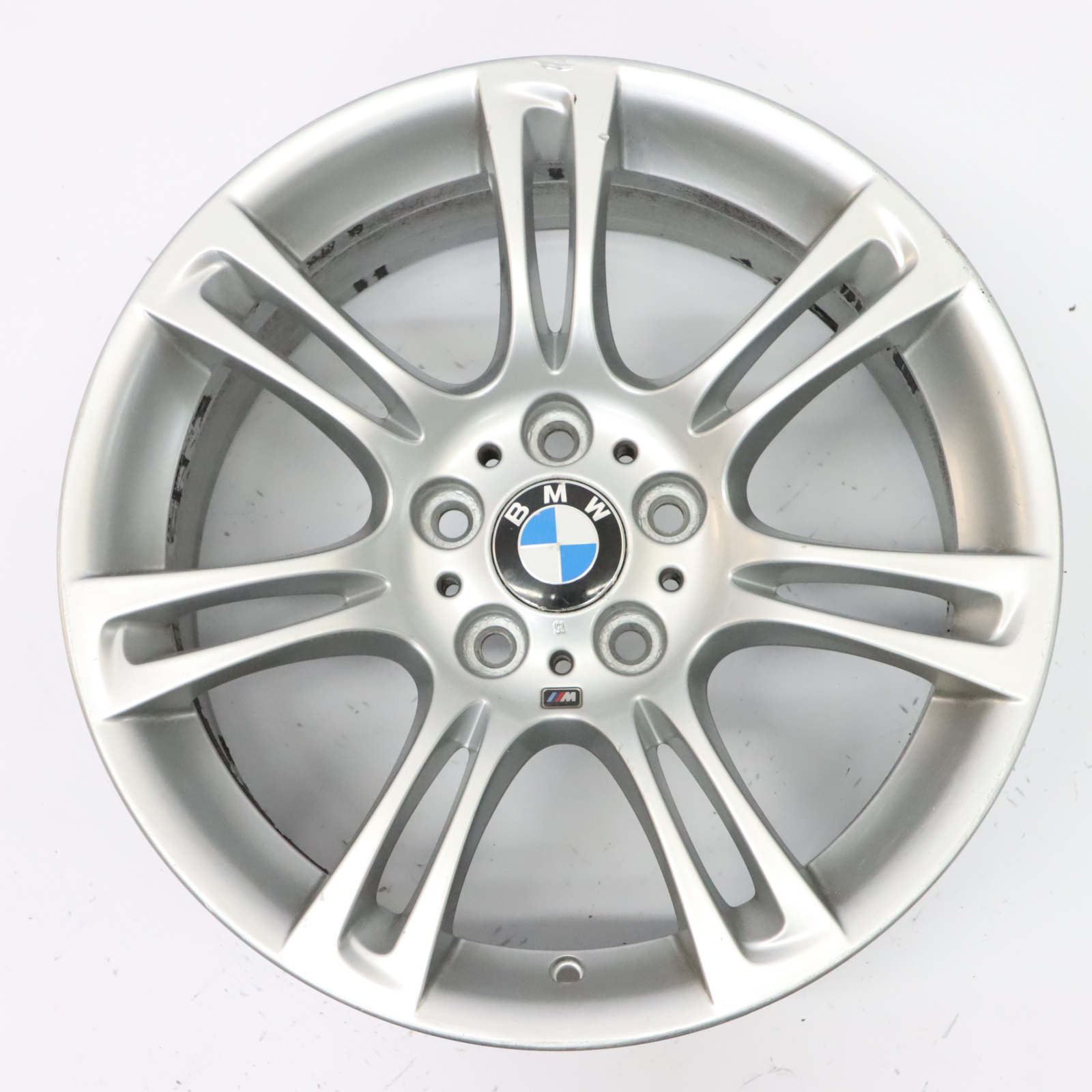 BMW 5 6 F10 F11 F12 Silber Felge Alufelge Rad M Doppelspeiche 350 8J 18" ET:30