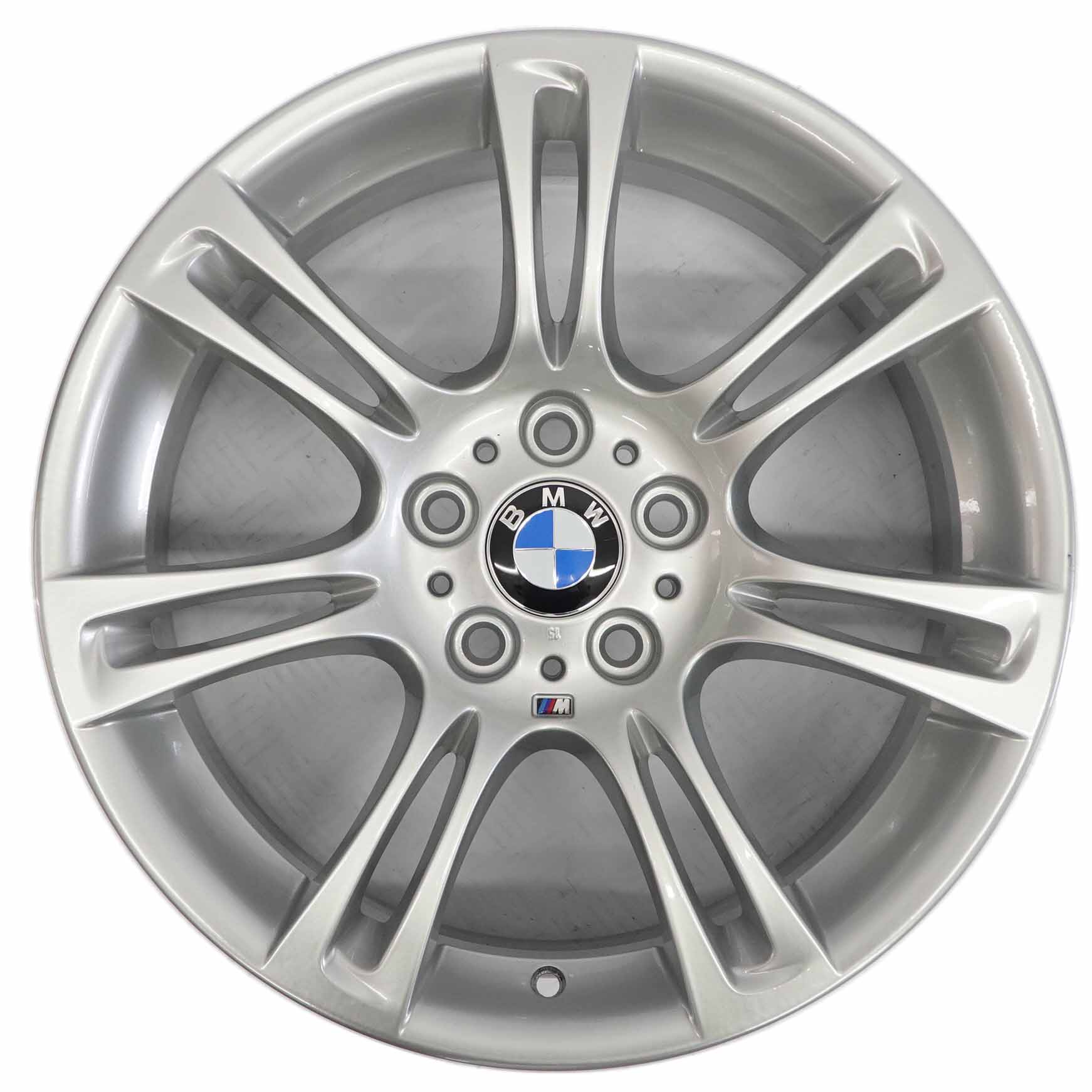 BMW 5 6 F10 F11 F12 Silber Felge Alufelge Rad M Doppelspeiche 350 8J 18" ET:30