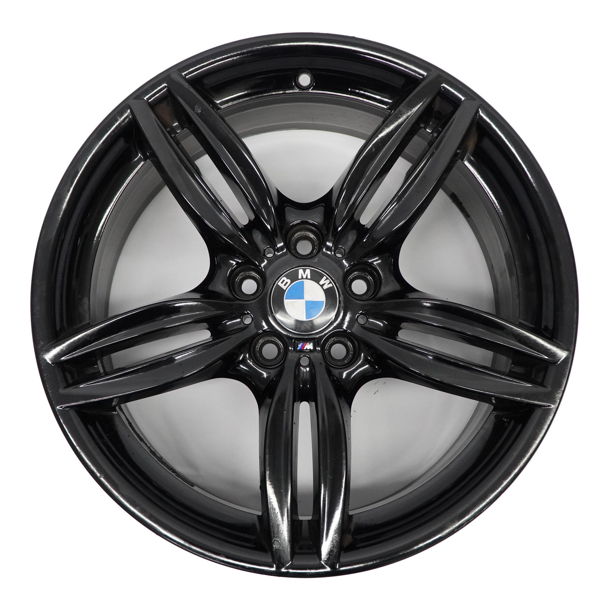 BMW F10 F12 Schwarzes Hinterrad Leicht metall felge 9J 19" ET:44 7842653