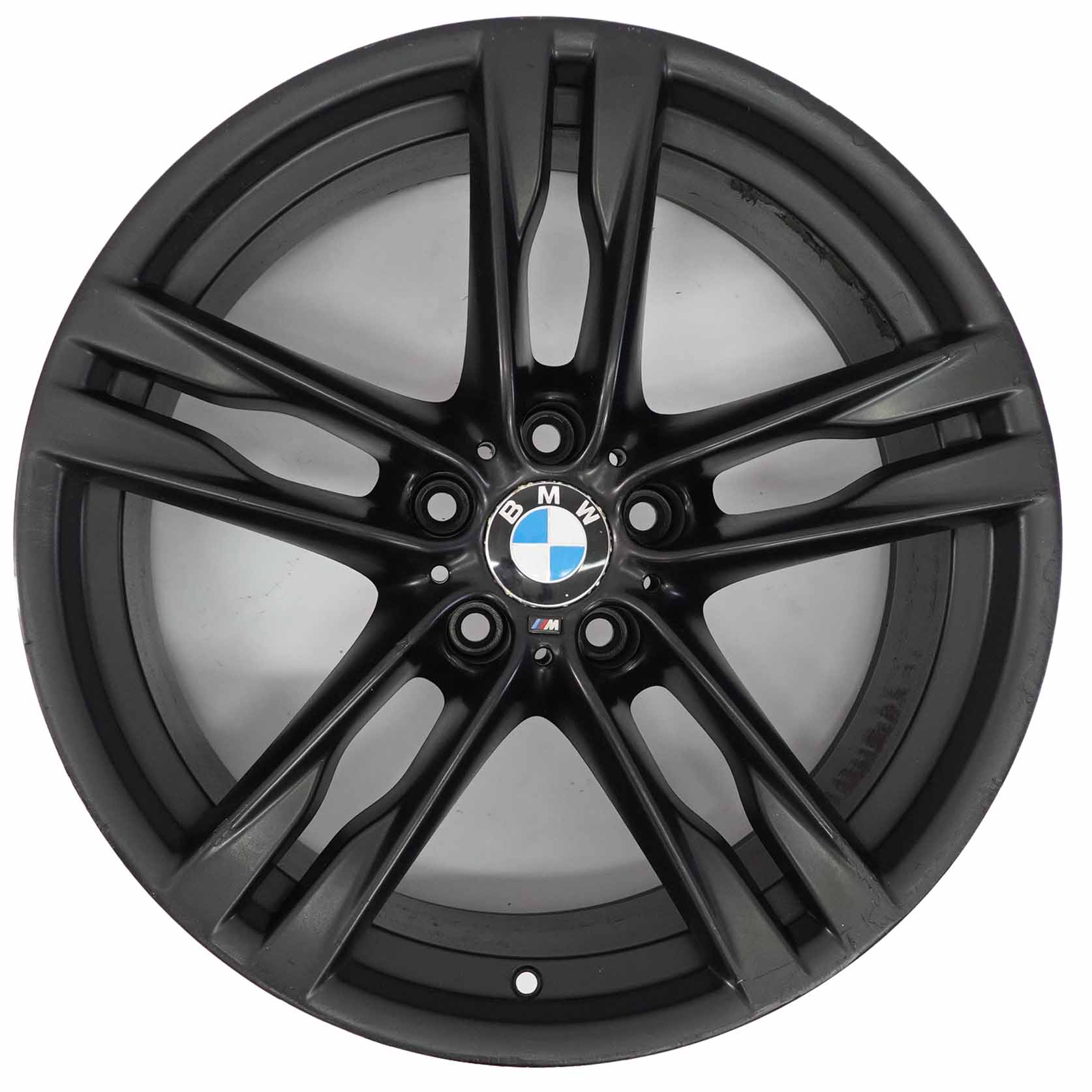 BMW F06 Schwarz Vorderrad Alufelge 20" ET:33 8.5J M Doppelspeiche 373 7843715