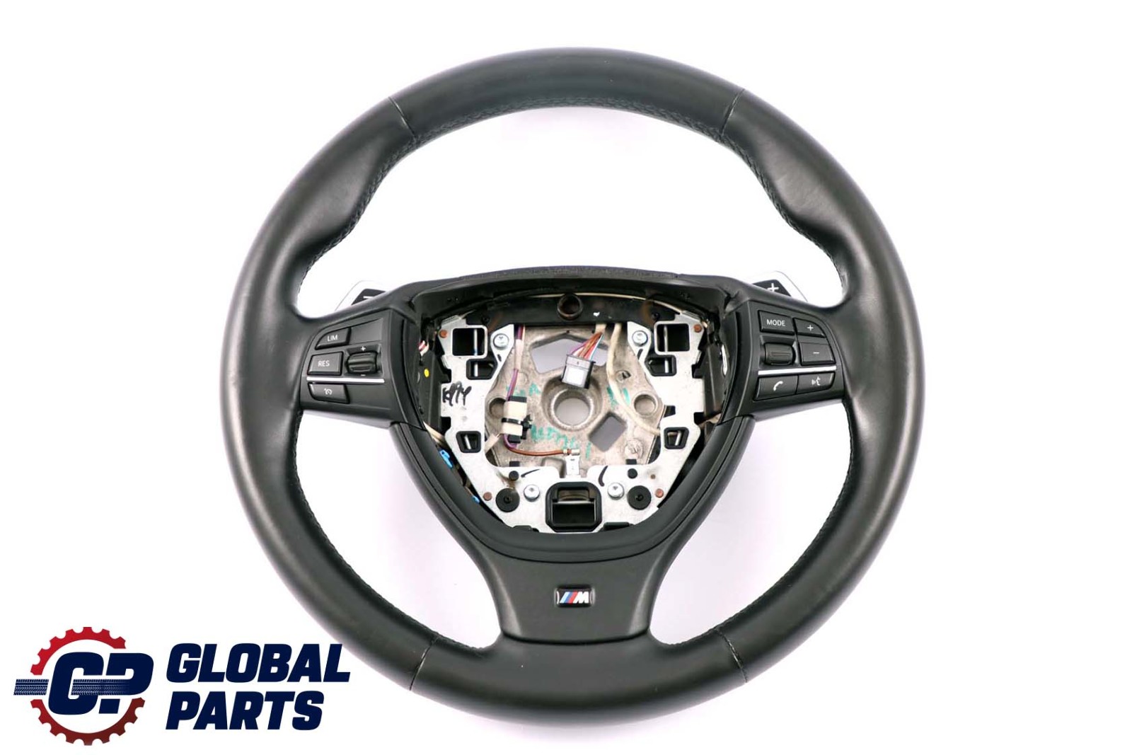 BMW F01 LCI F10 F11 F12 F07 Leather M-Sport Thick Steering Wheel Paddle Shift