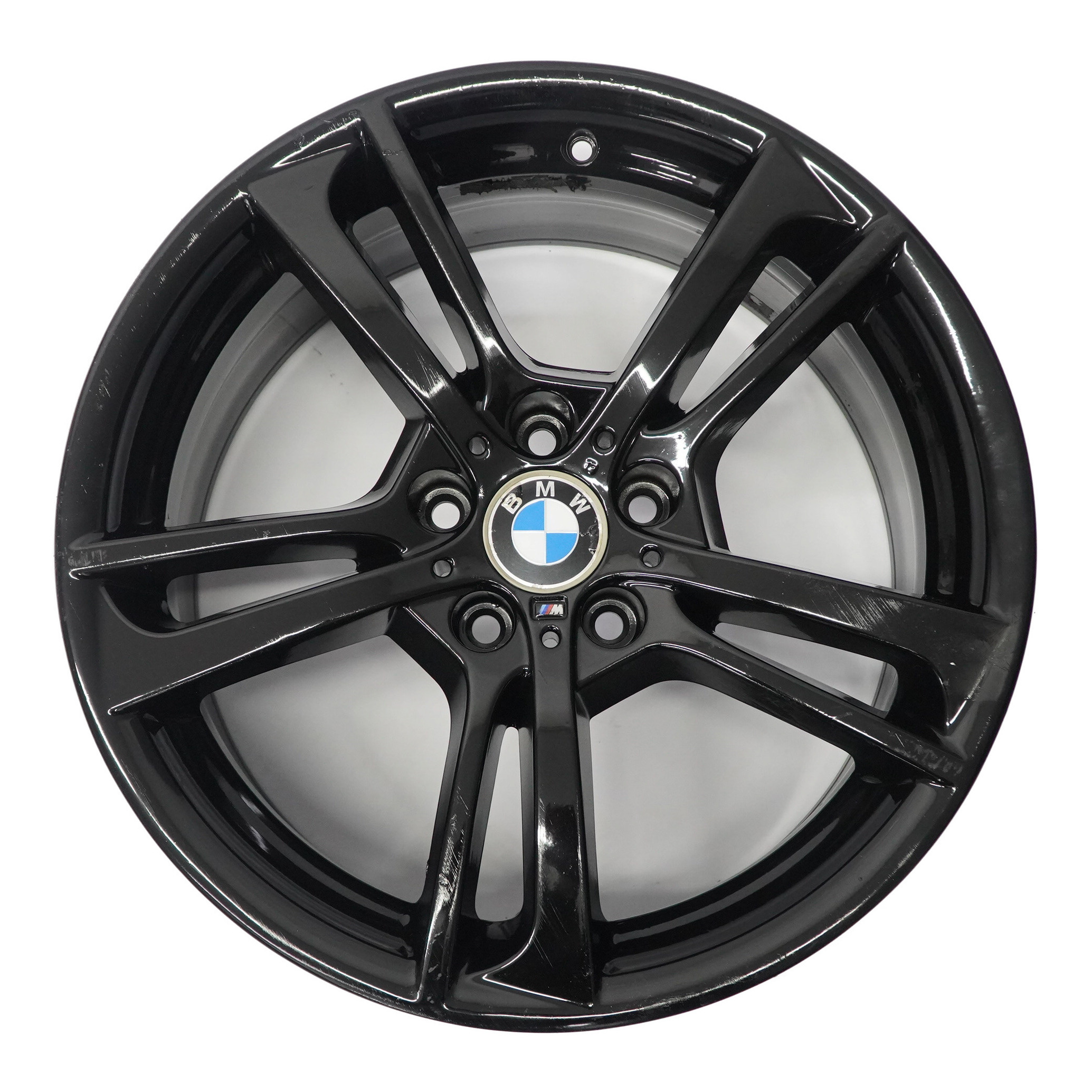 BMW X3 F25 Schwarz Vorderrad Felge 19" M Doppel speiche 369 8,5J ET:38 7844250