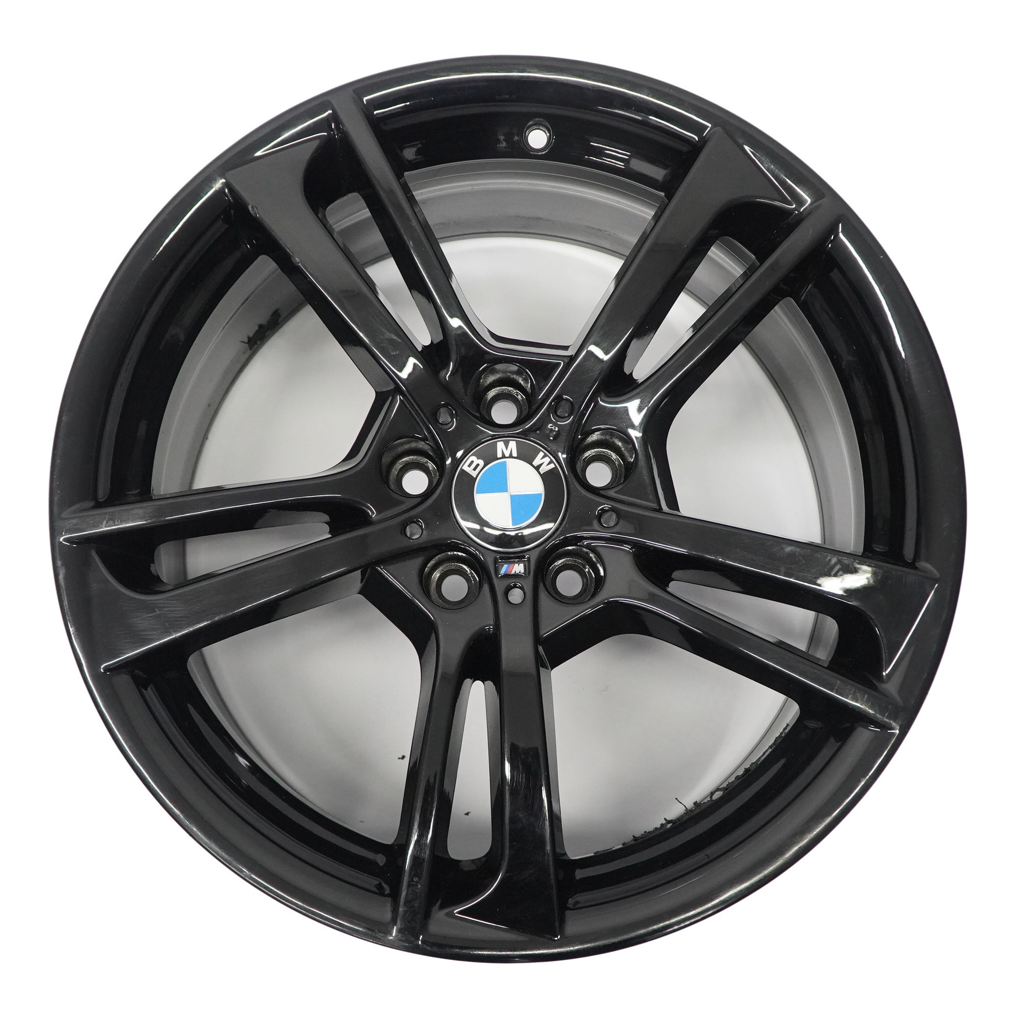 BMW X3 F25 Rear Black Wheel Rim Alloy 19" M Double Spoke 369 9,5J ET:48 7844251