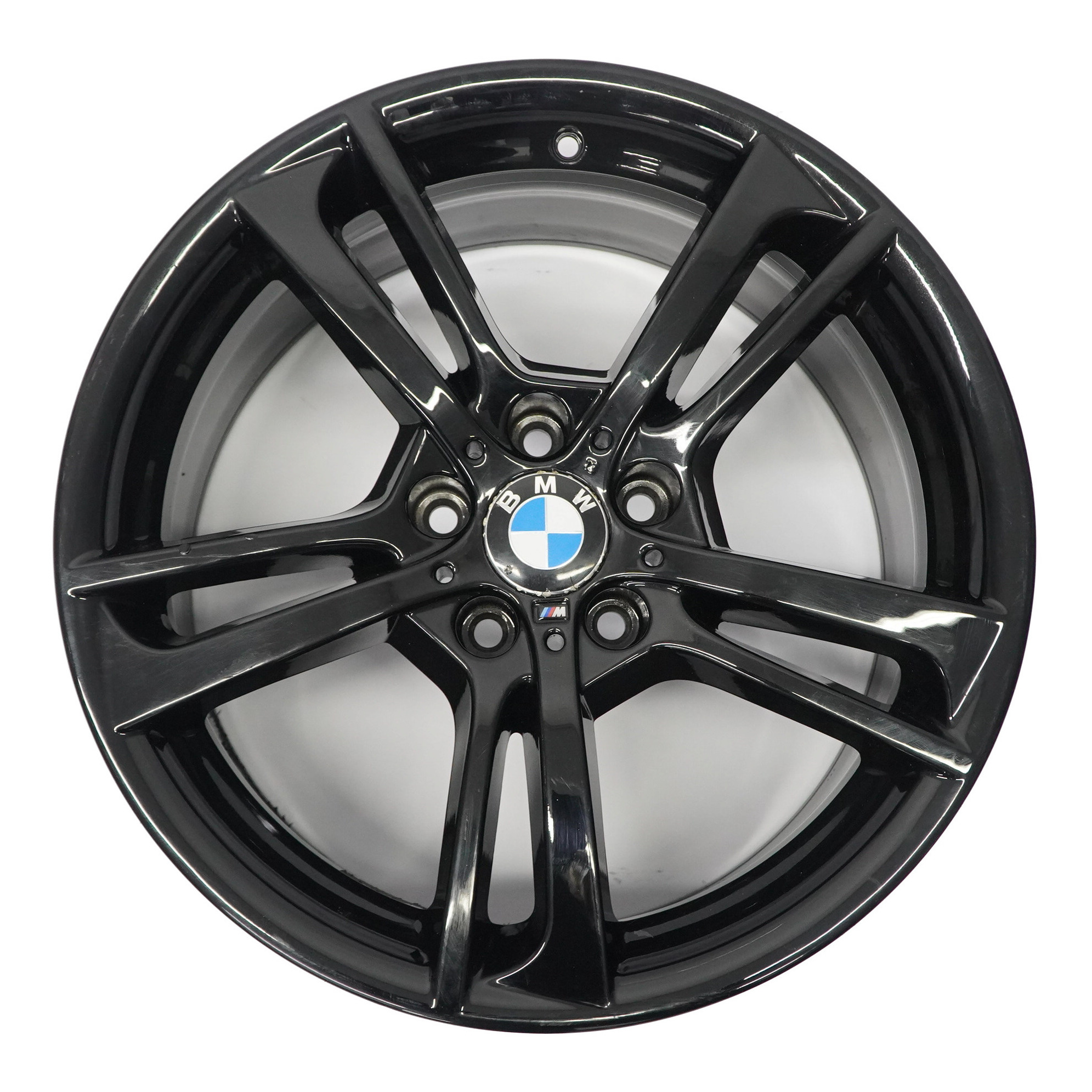 BMW X3 F25 Rear Black Wheel Rim Alloy 19" M Double Spoke 369 9,5J ET:48 7844251