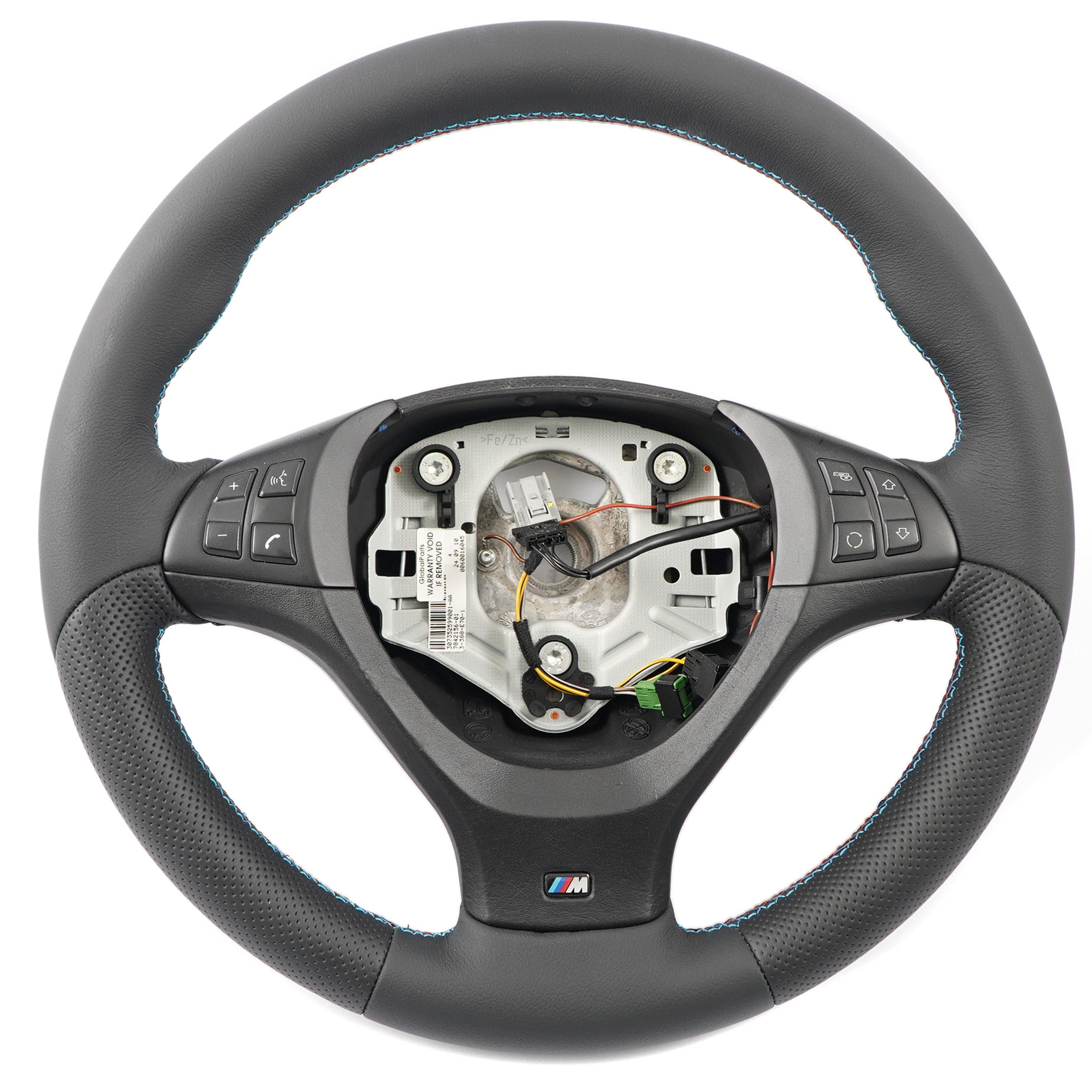 BMW X5 Series E70 NEW M Sport Black Leather Steering Wheel Black M-tricolored