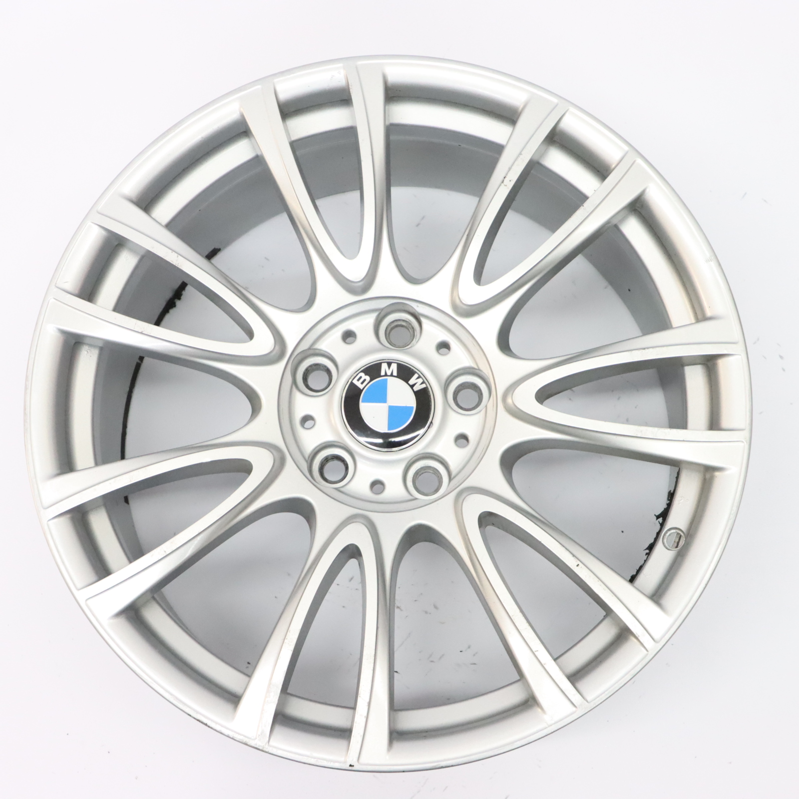 BMW F30 F31 F32 Silberne Leicht metall felge hinten 19" ET:47 8.5J 7845866