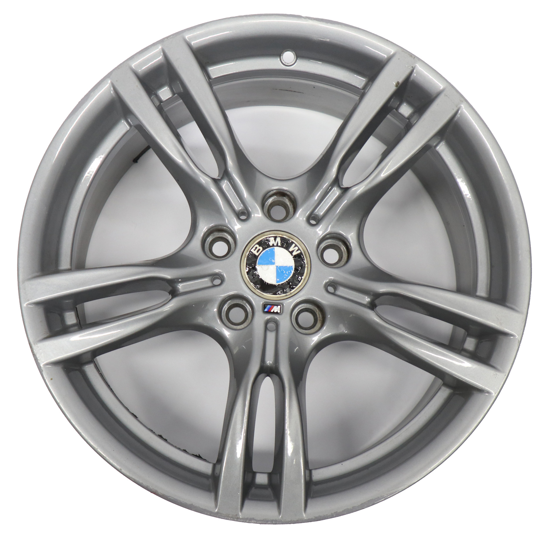 BMW F30 F31 Hinterrad Grau Felge 18" 8,5J ET:47 M Sternspeiche 400 7845881