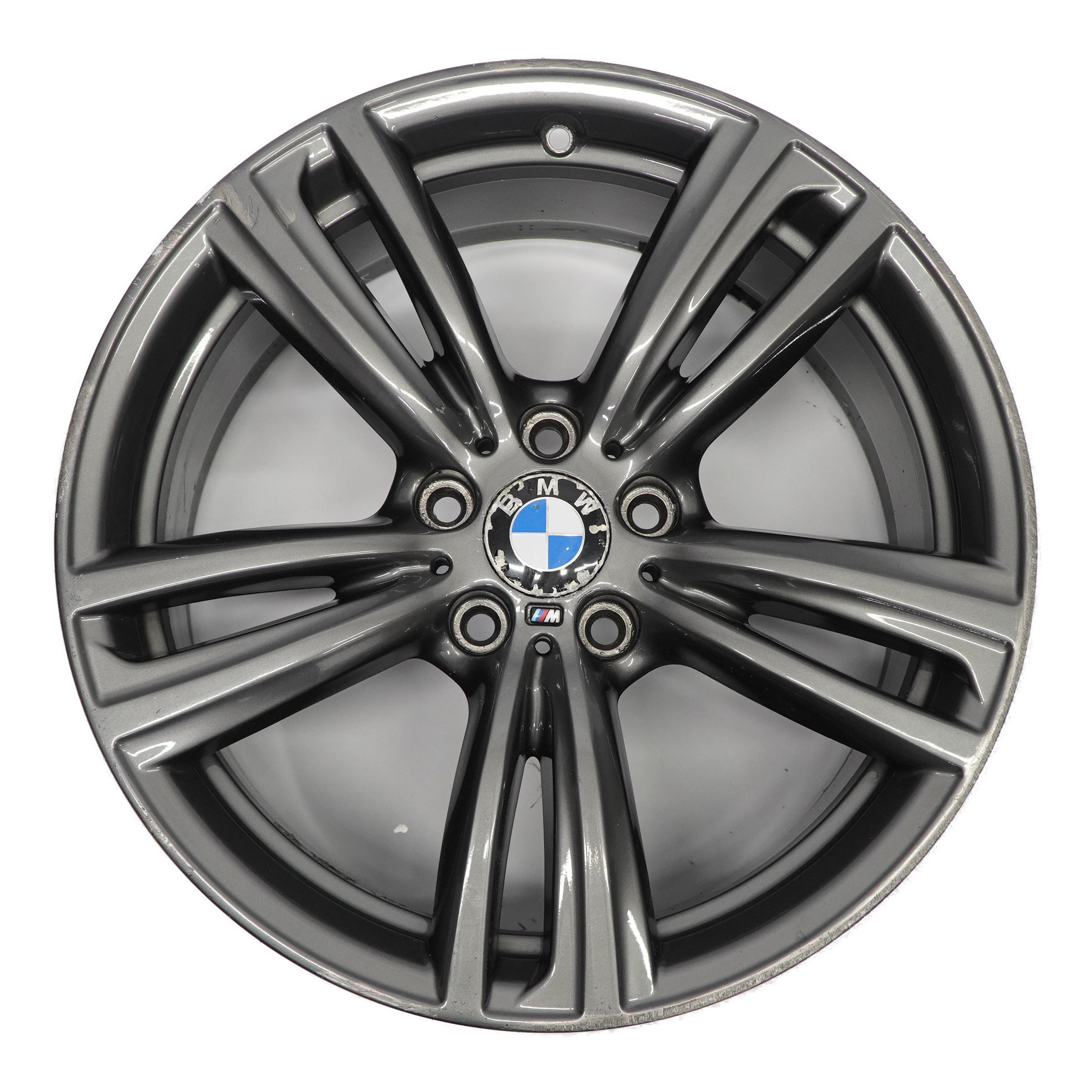 BMW F30 F31 Ferricgrey Hinten Felge Alufelge 19" 8,5J ET:47 M Doppelspeiche 442