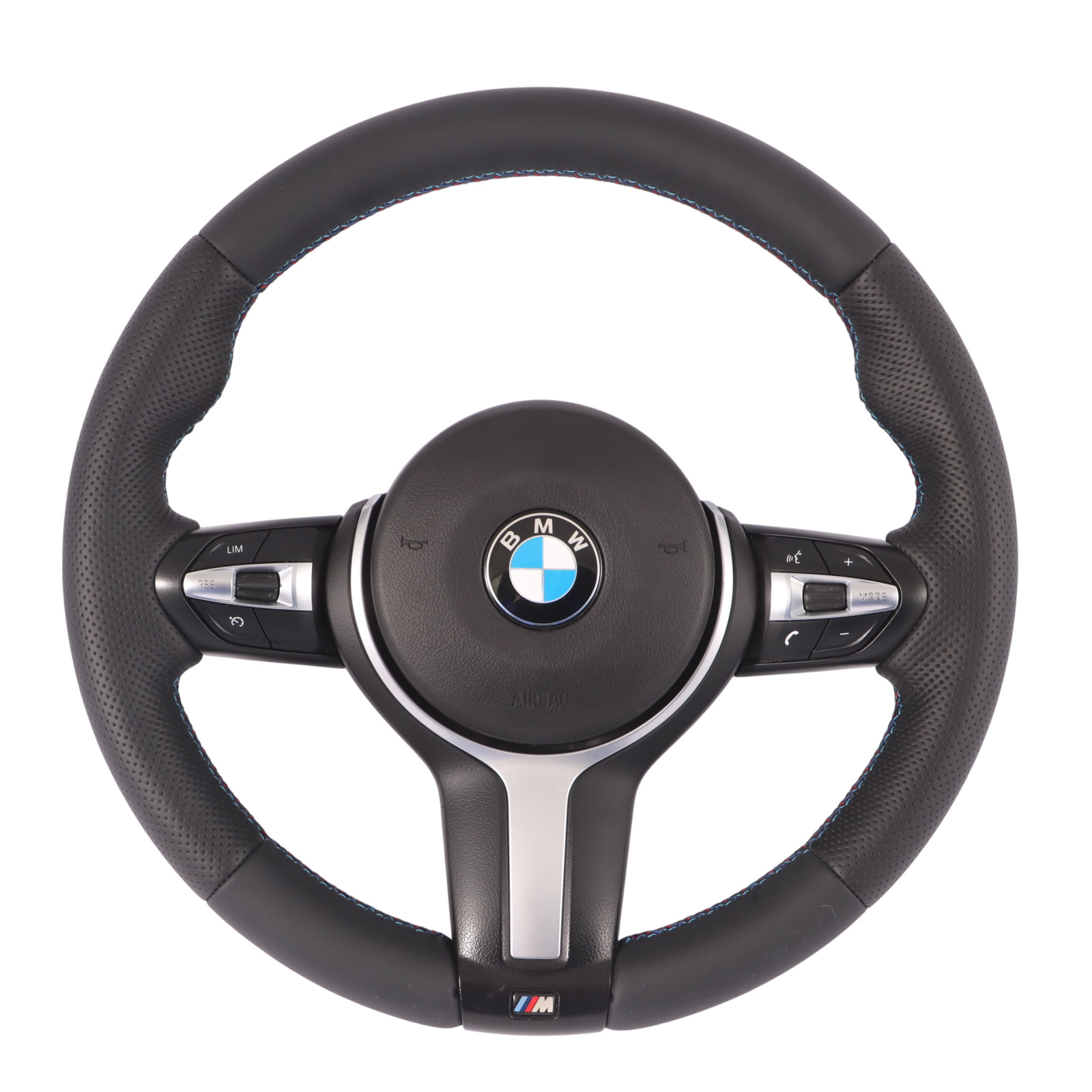 BMW F20 F21 F22 F23 F30 F31 F32 F33 M Sport NEW Black Leather Steering Wheel 