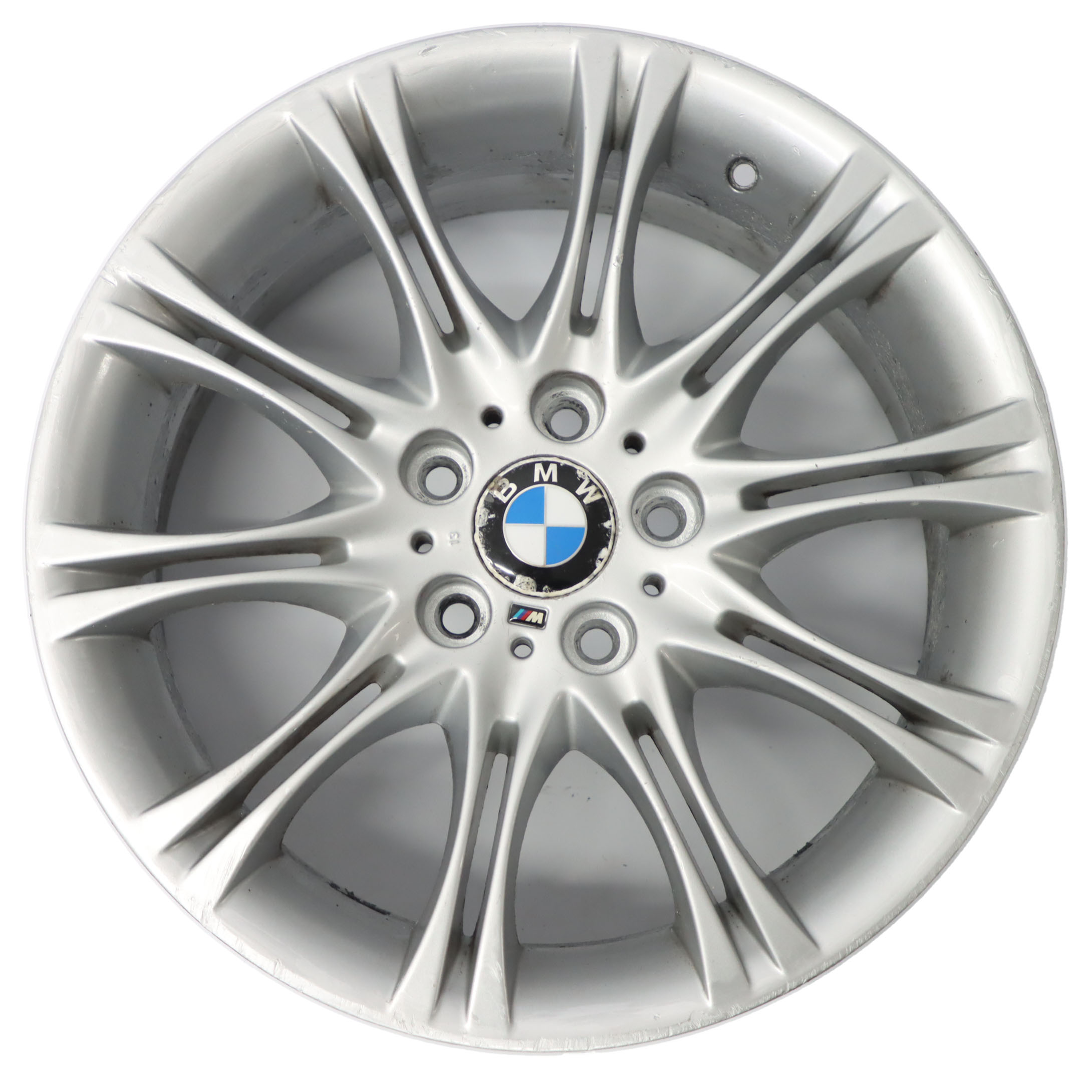 BMW E46 Z4 E85 Silver Front Alloy Wheel Rim 18" 8J ET:47 M Double Spoke 135