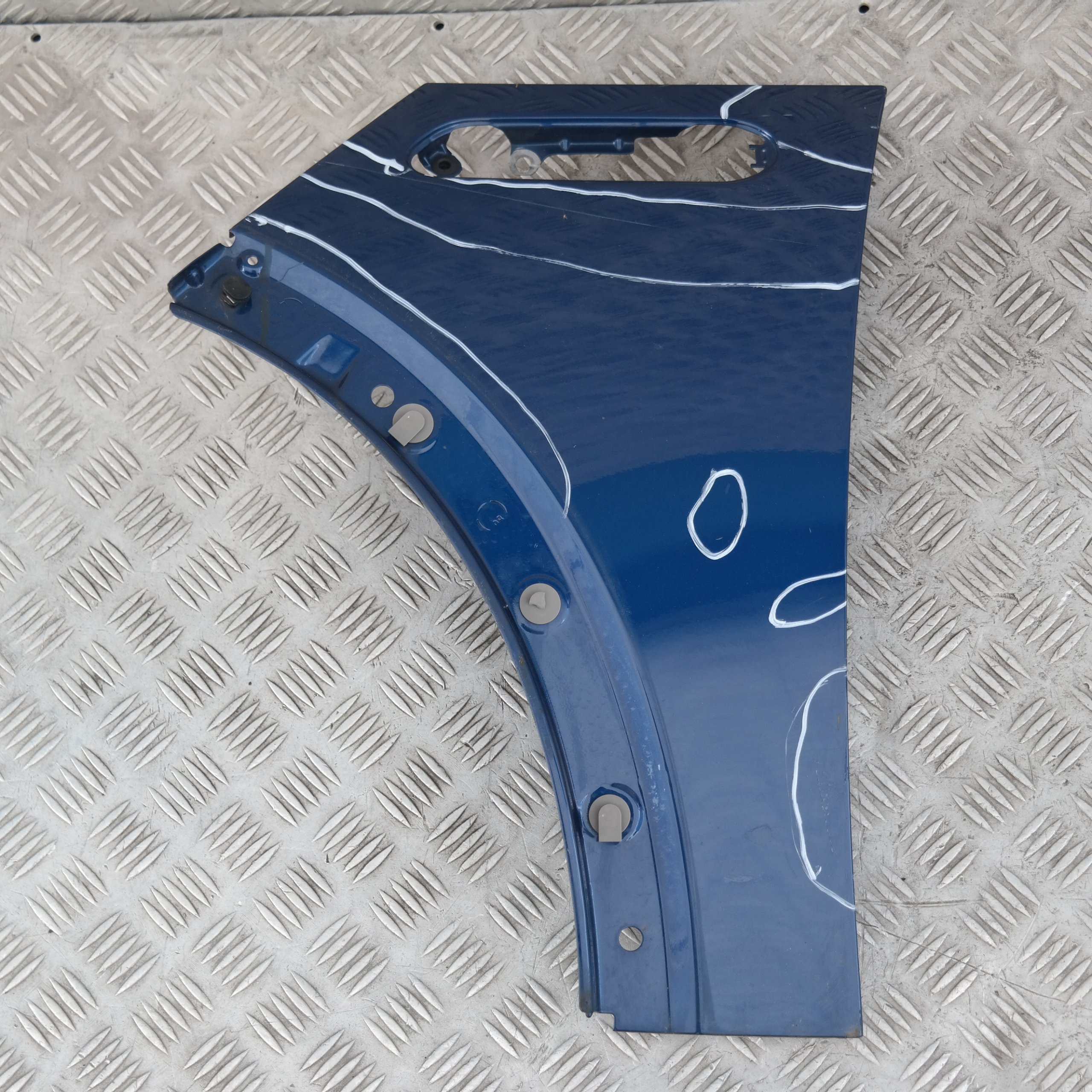 BMW Mini Cooper R50 R52 R53 Front Left N/S Side Panel Fender Wing Indi Blue