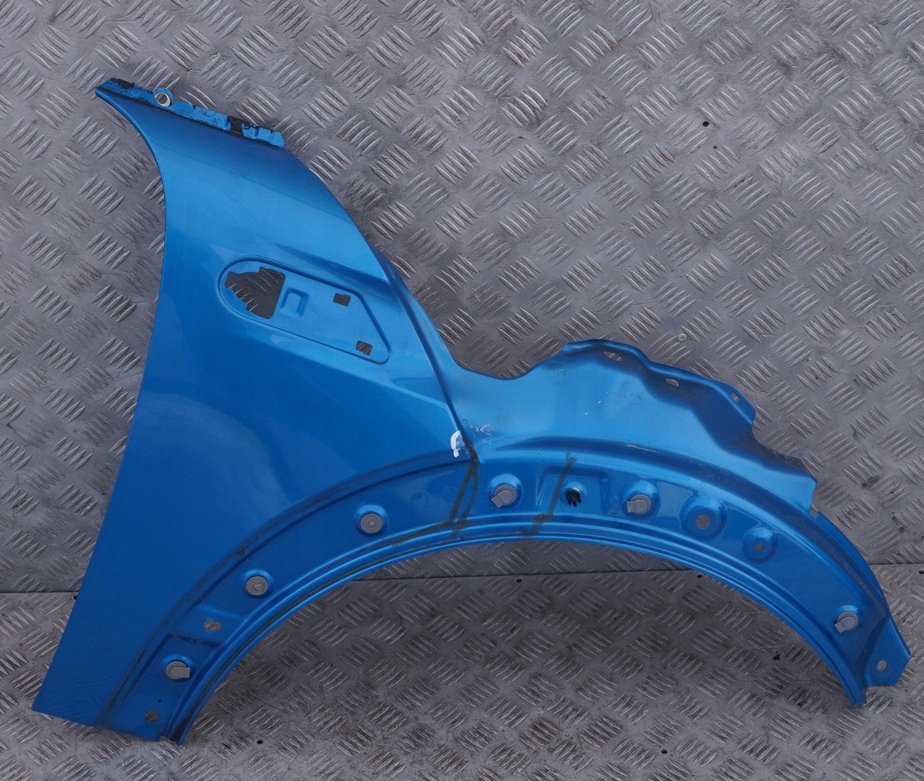 BMW MINI Cooper 3 R55 R56 R5S Side Panel Front Right Wing O/S Laser Blue A59