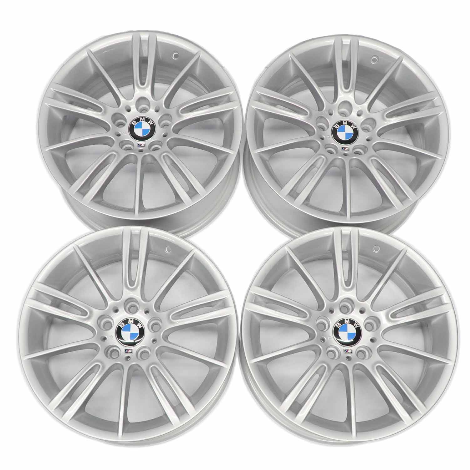 BMW E90 E91 E92 Alu Felgen Alufelge Komplettes 4x Rad 18" M Sternspeiche 193