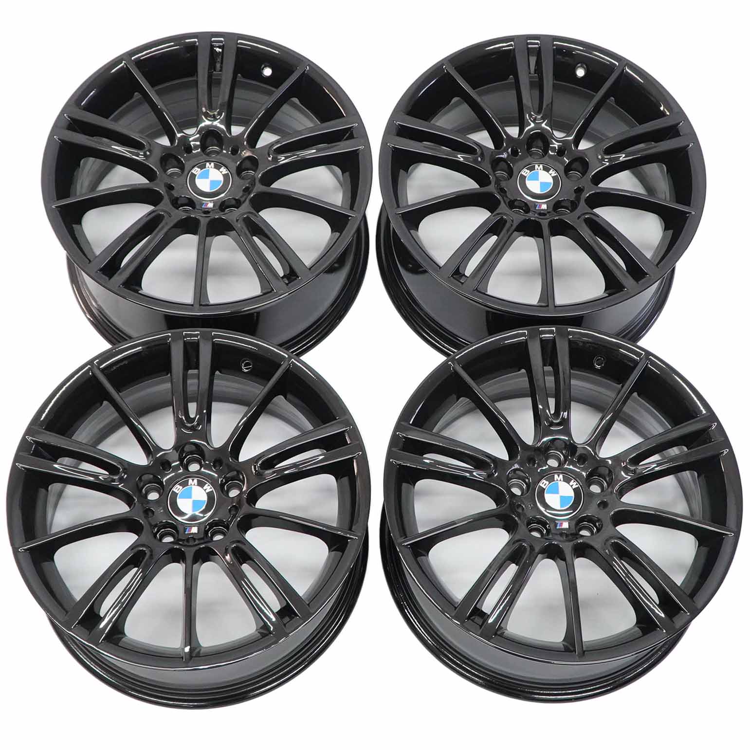 BMW E90 E91 E92 Alu Felgen Alufelge Komplettes 4x Rad 18" M Sternspeiche 193