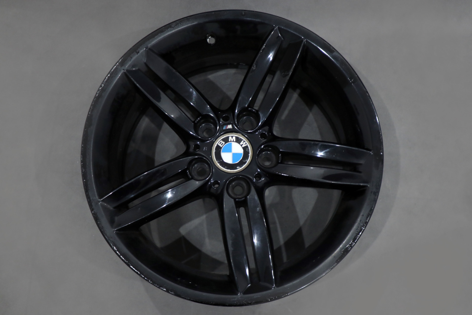 BMW 1 Series 2 E81 E87 Black Rear Alloy Wheel Rim 18" M double Spoke 208 8J