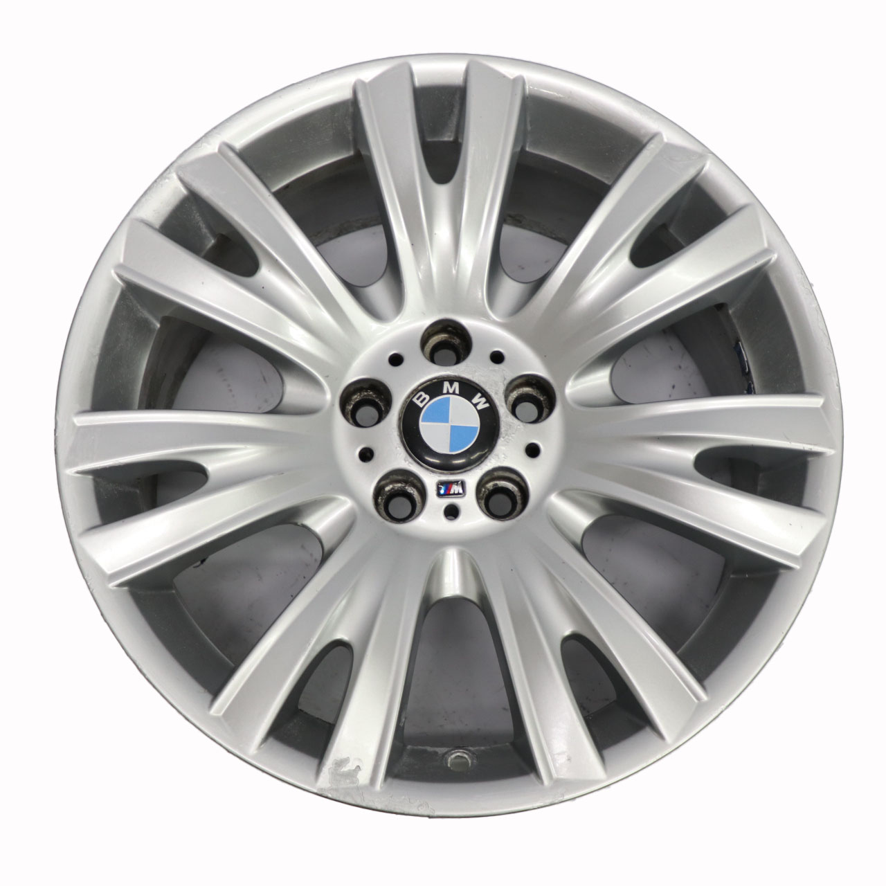 M-Sport Alloy BMW X5 E70 Silver Wheel Rim 19" V Spoke 223 ET:37 9J 8037347