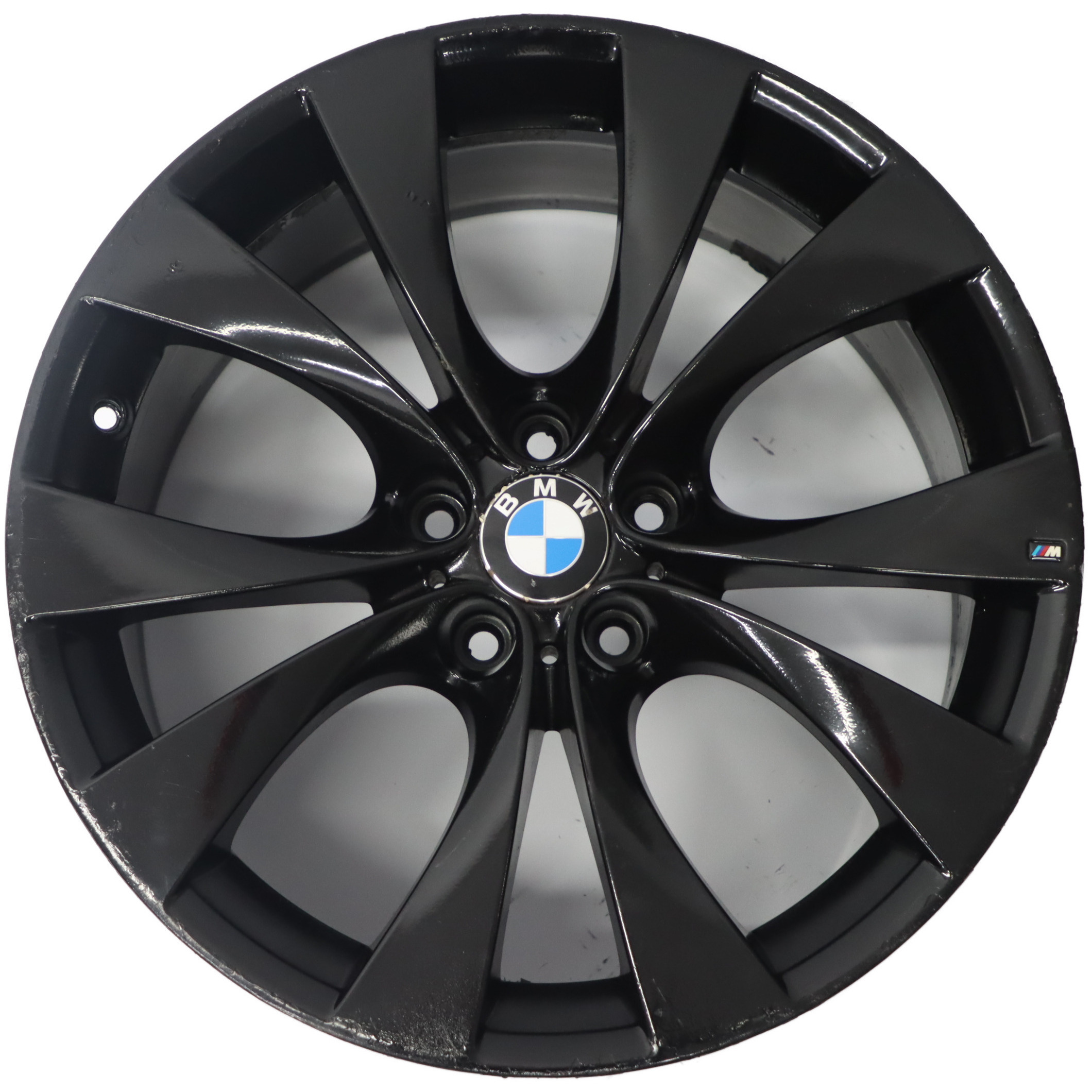 BMW X5 E70 Black Front Wheel Alloy Rim 20" M V-spoke 227 10J ET:40 8037349