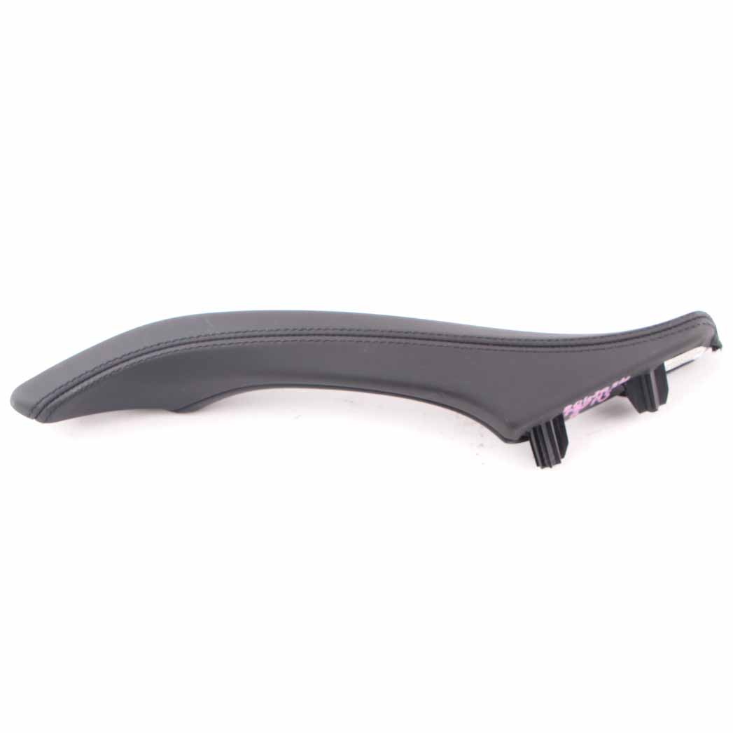 BMW F10 M5 Door Card Handle Cover Leather Rear Right O/S Black 8047934