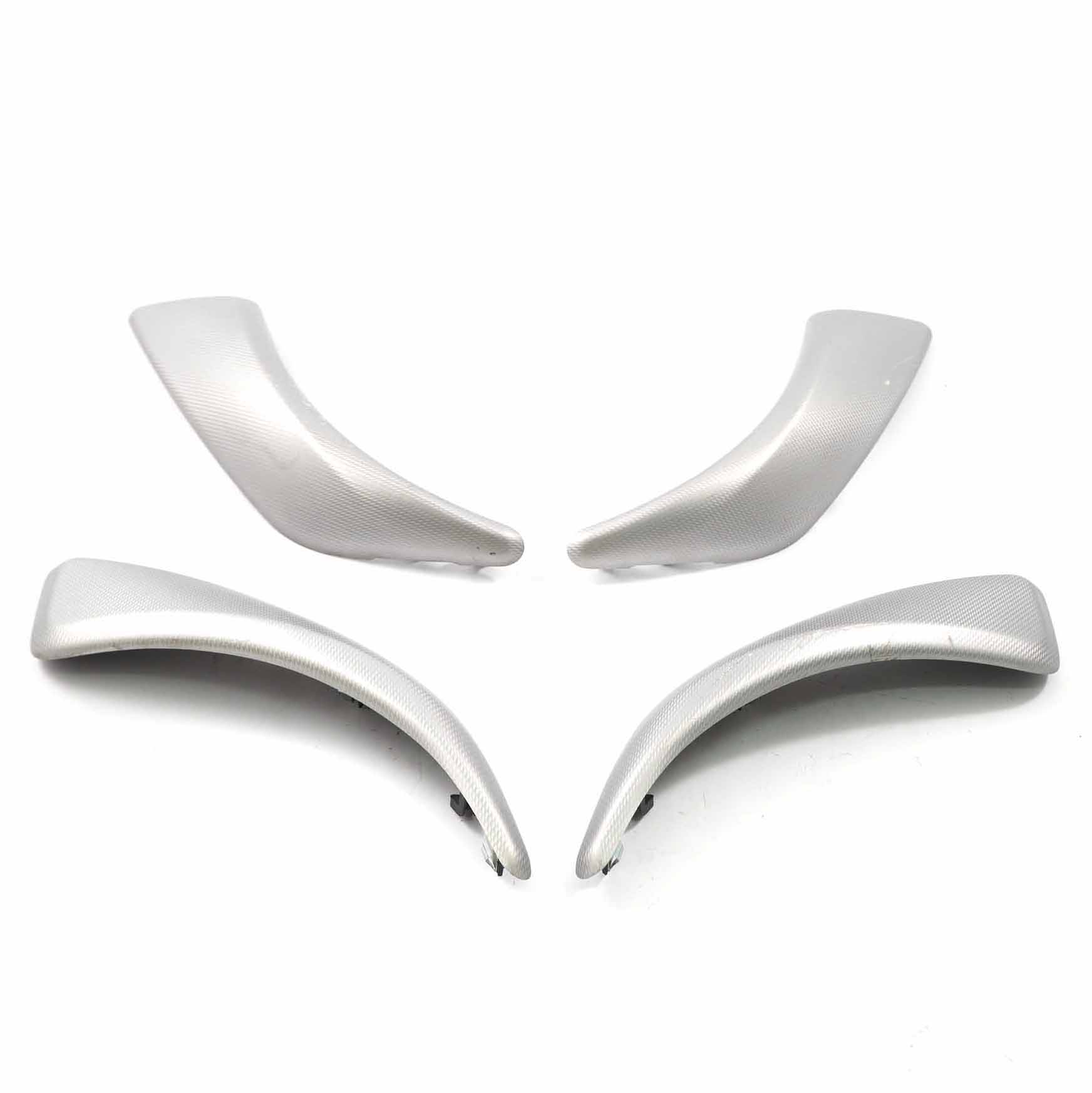 BMW F20 Door Handle Interior Trim Pull Cover Set Aluminium Hexagon