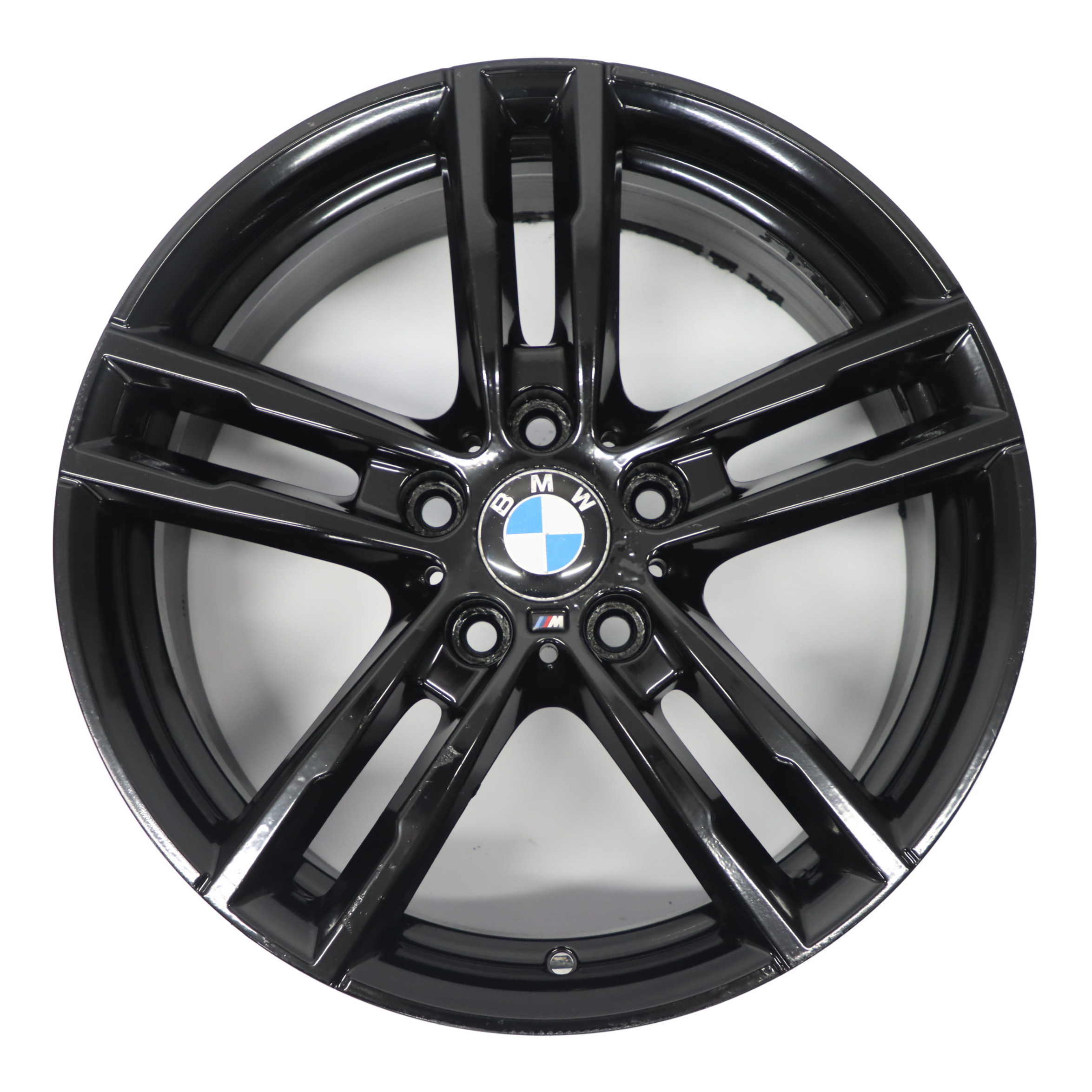 BMW F20 F21 hinten schwarz Leicht metall felge 18" 8J ET:52 8074186