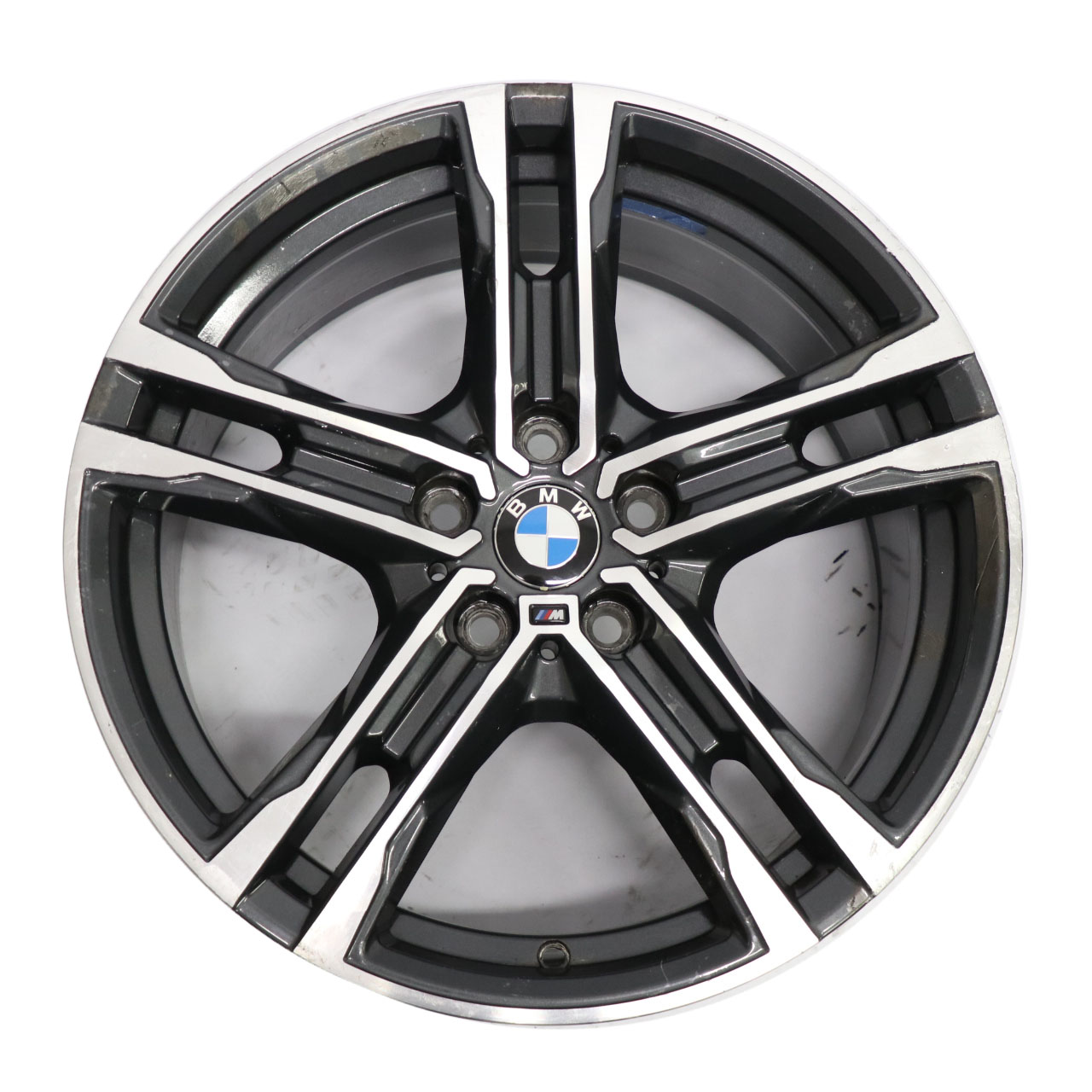 M-Sport Leichtmetallfelge BMW F40 Orbitgrau Felge 18" Doppelspeiche 819M ET57 8J