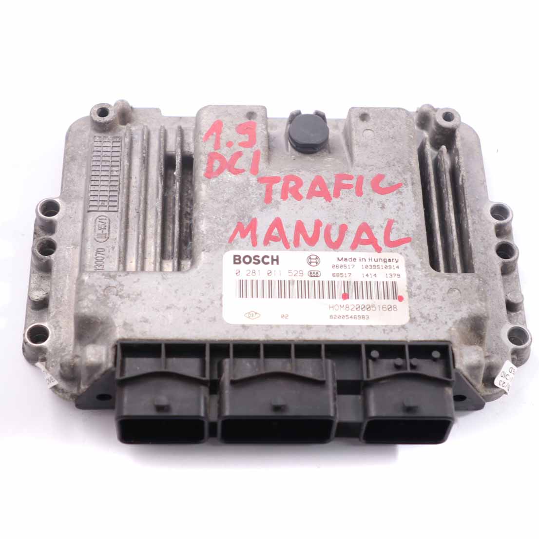 Renault Trafic 1.9 DCI Diesel Engine Control Unit Module ECU Manual 8200051608