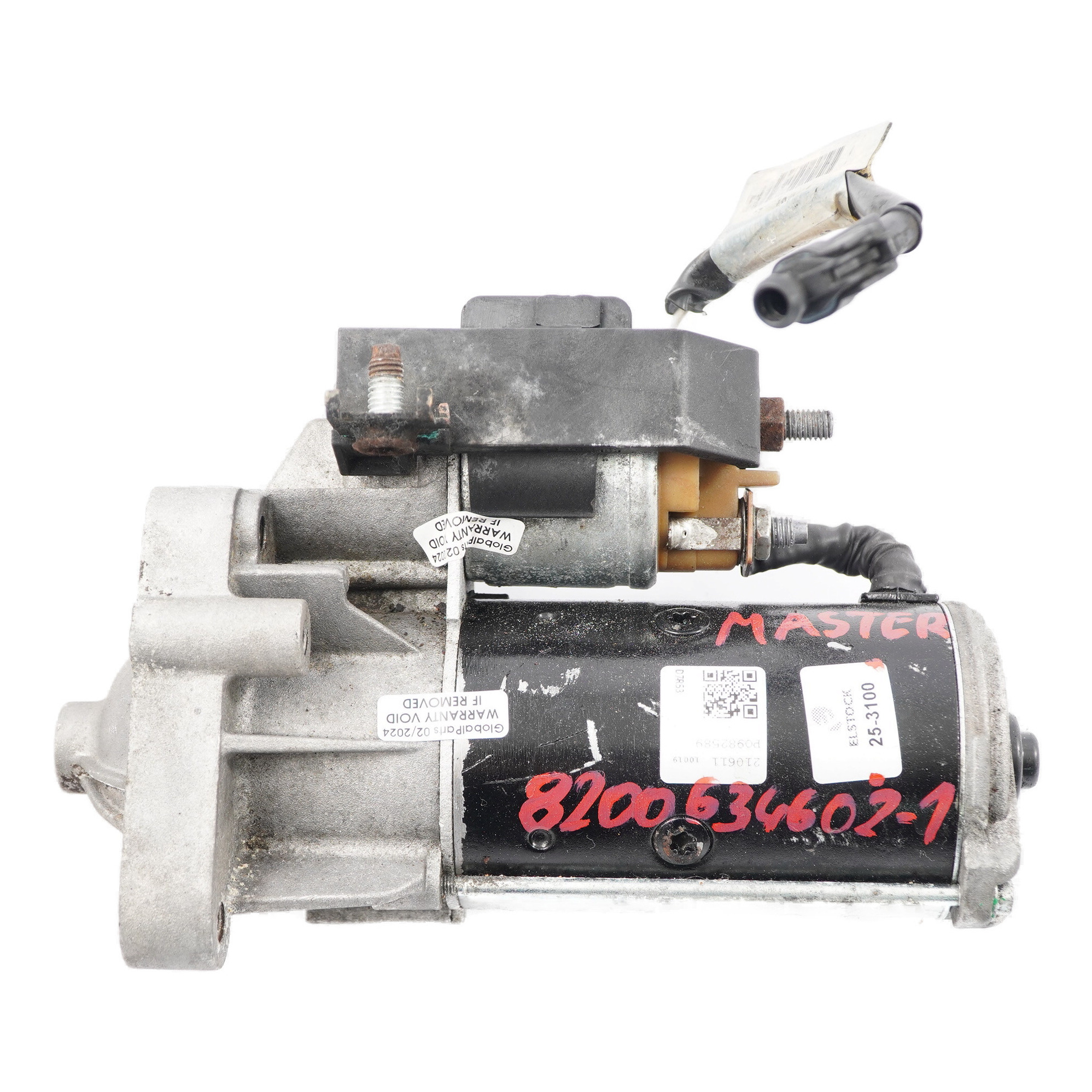 Renault Master II Trafic II 2.5 dCi Engine Starter Motor Elstock 8200634602 