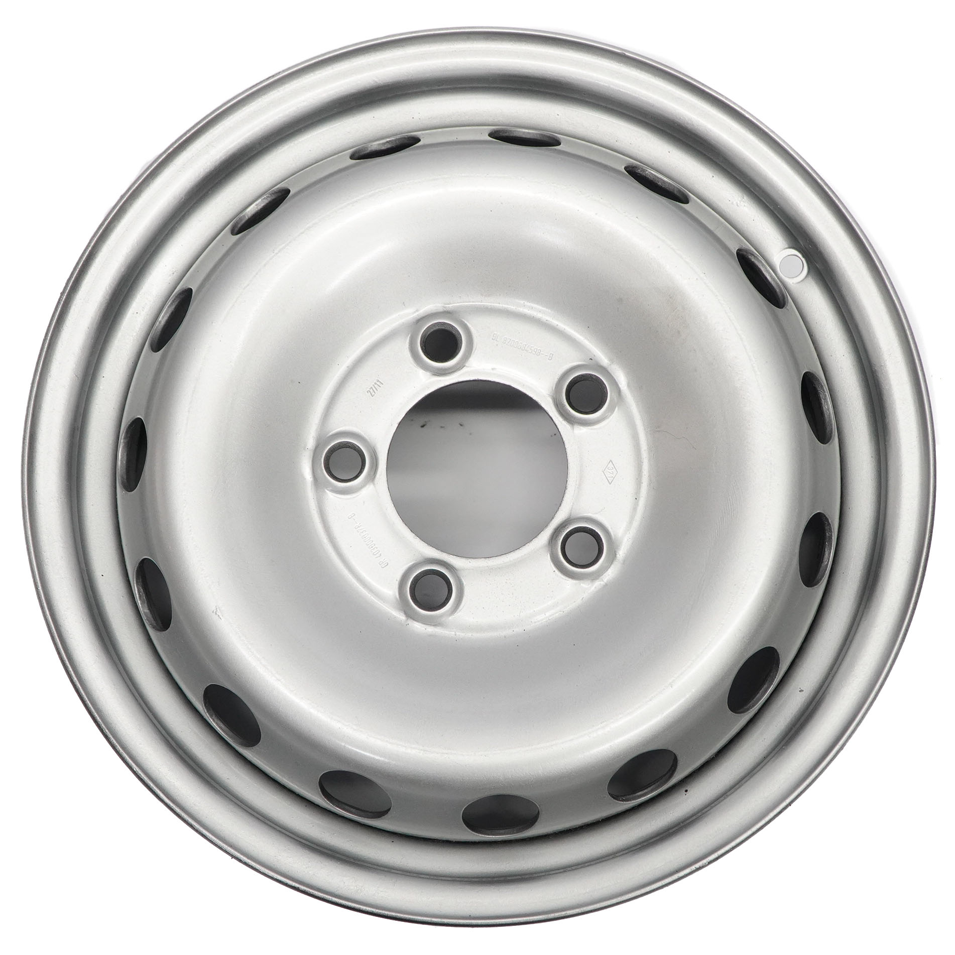 Renault Master 3 Opel Movano B Silber Stahl felge 16'' 6,5J ET:66 8200684598