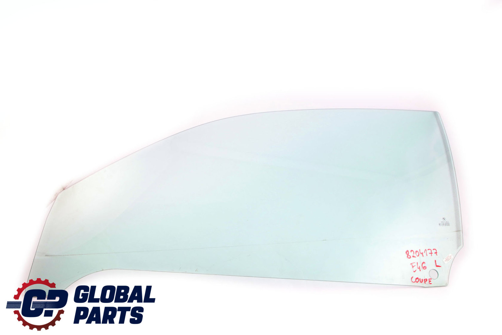 BMW 3 Series E46 Coupe Front Left Door N/S Side Window Glass Green AS2 8204177