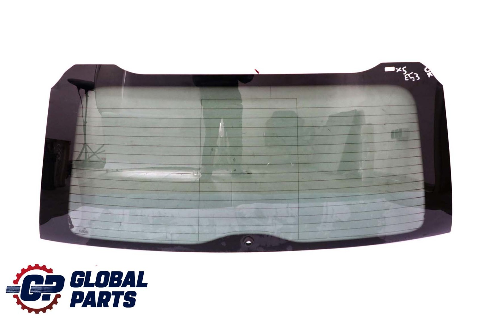 BMW X5 Series E53 Rear Tailgate Trunk Boot Lid Window Glass AS3 Black