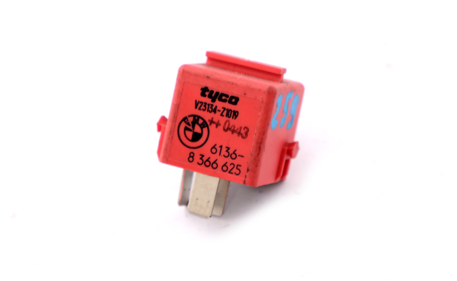 BMW 259 259R 259 R22 Connection Plug Relay Pink Tyco 8366625