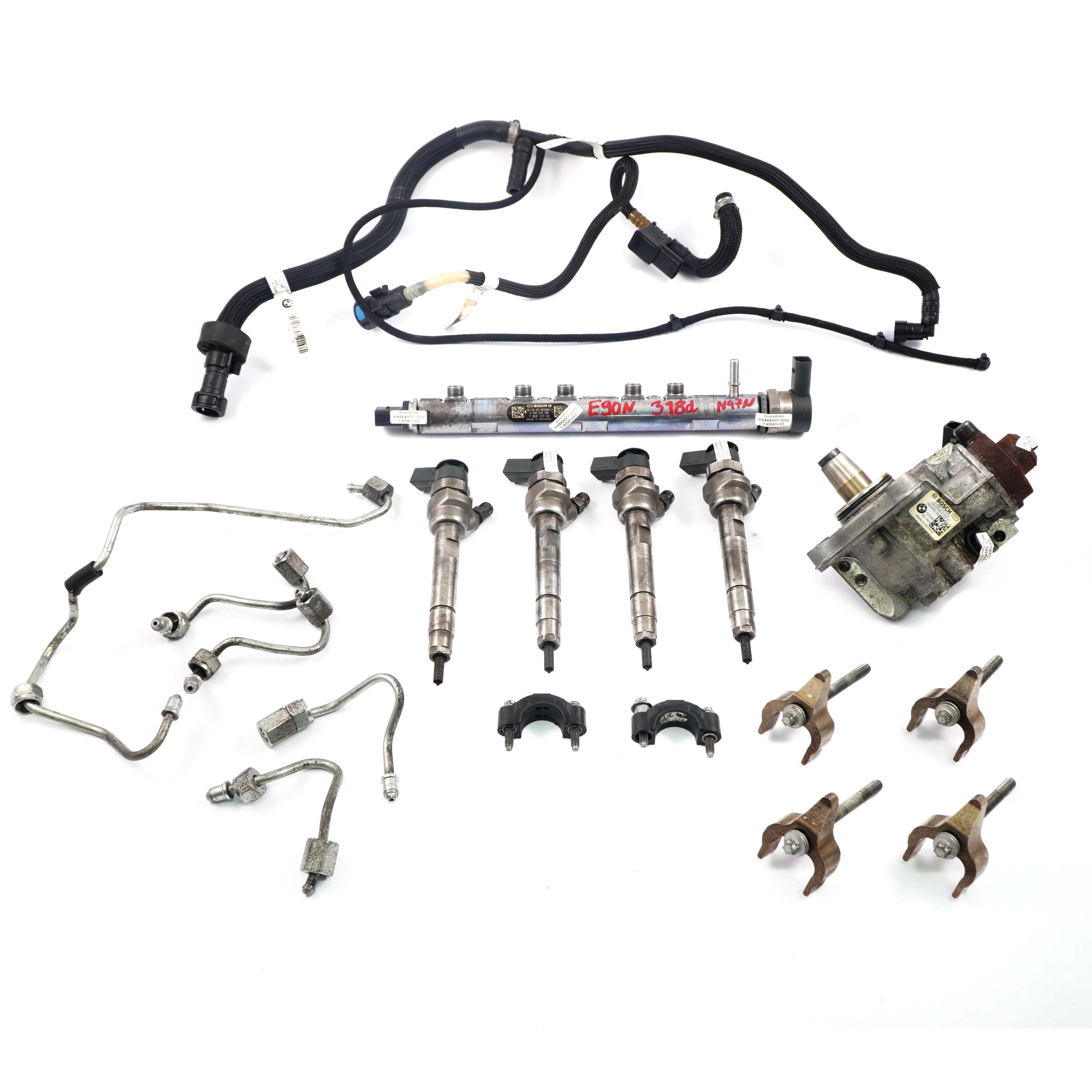 BMW 3 Series E90 E91 LCI 316d 318d Diesel N47N Set Fuel Injection System