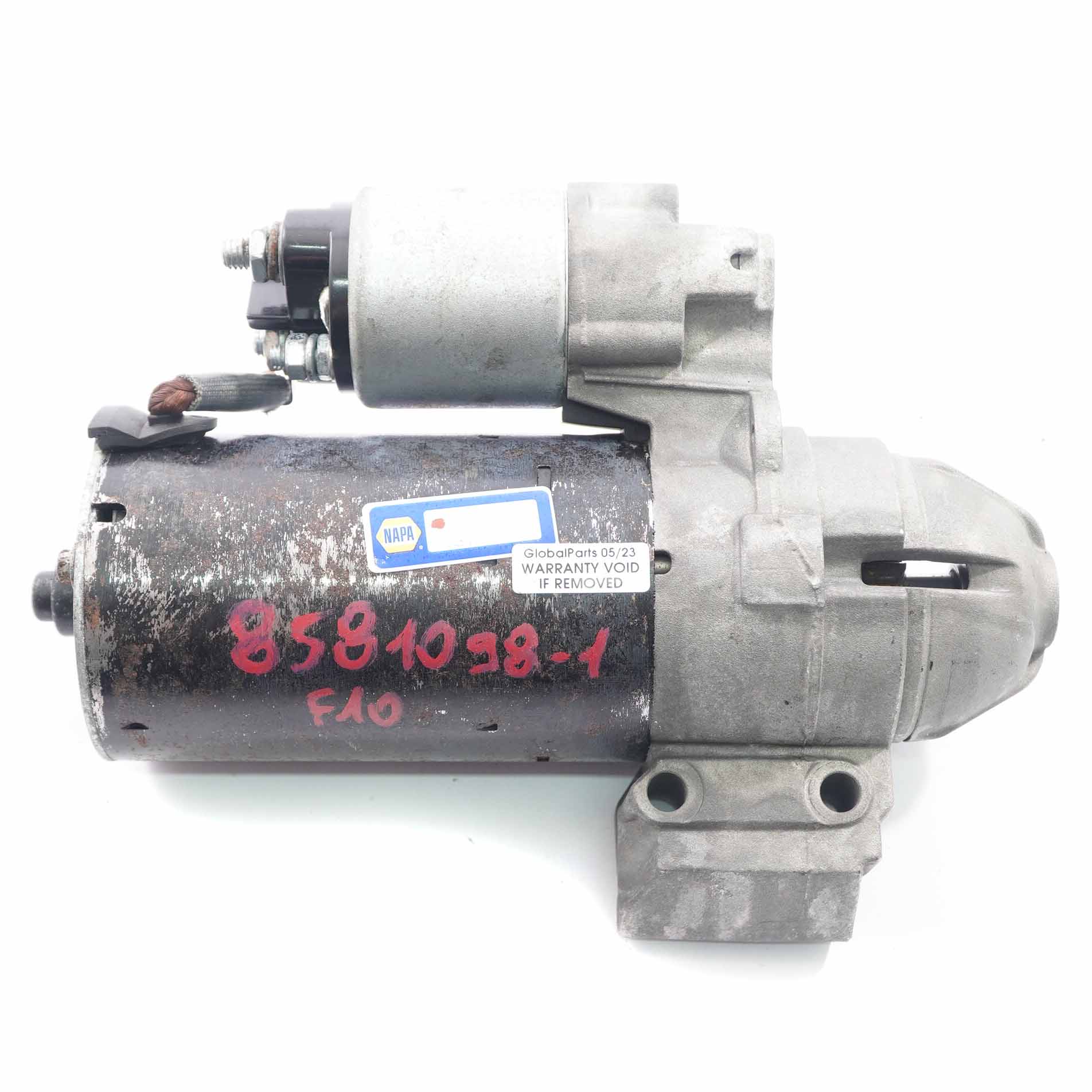 BMW E70 E71 F01 F02 F10 F11 F30 F31 Diesel Starter Motor NAPA 8581098